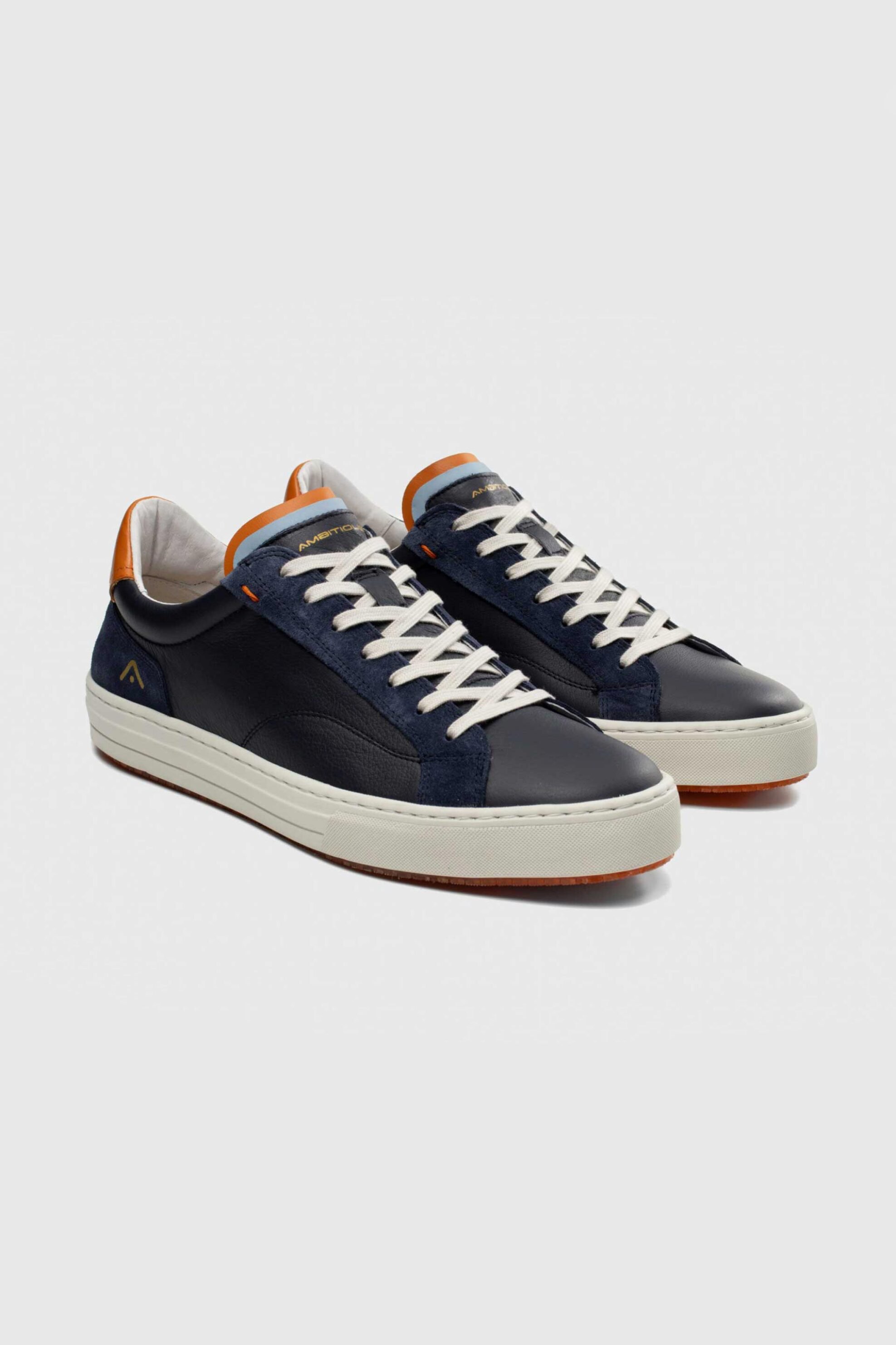 Ambitious ανδρικά δερμάτινα sneakers "Anopolis" - E63393 Μπλε Σκούρο φωτογραφία