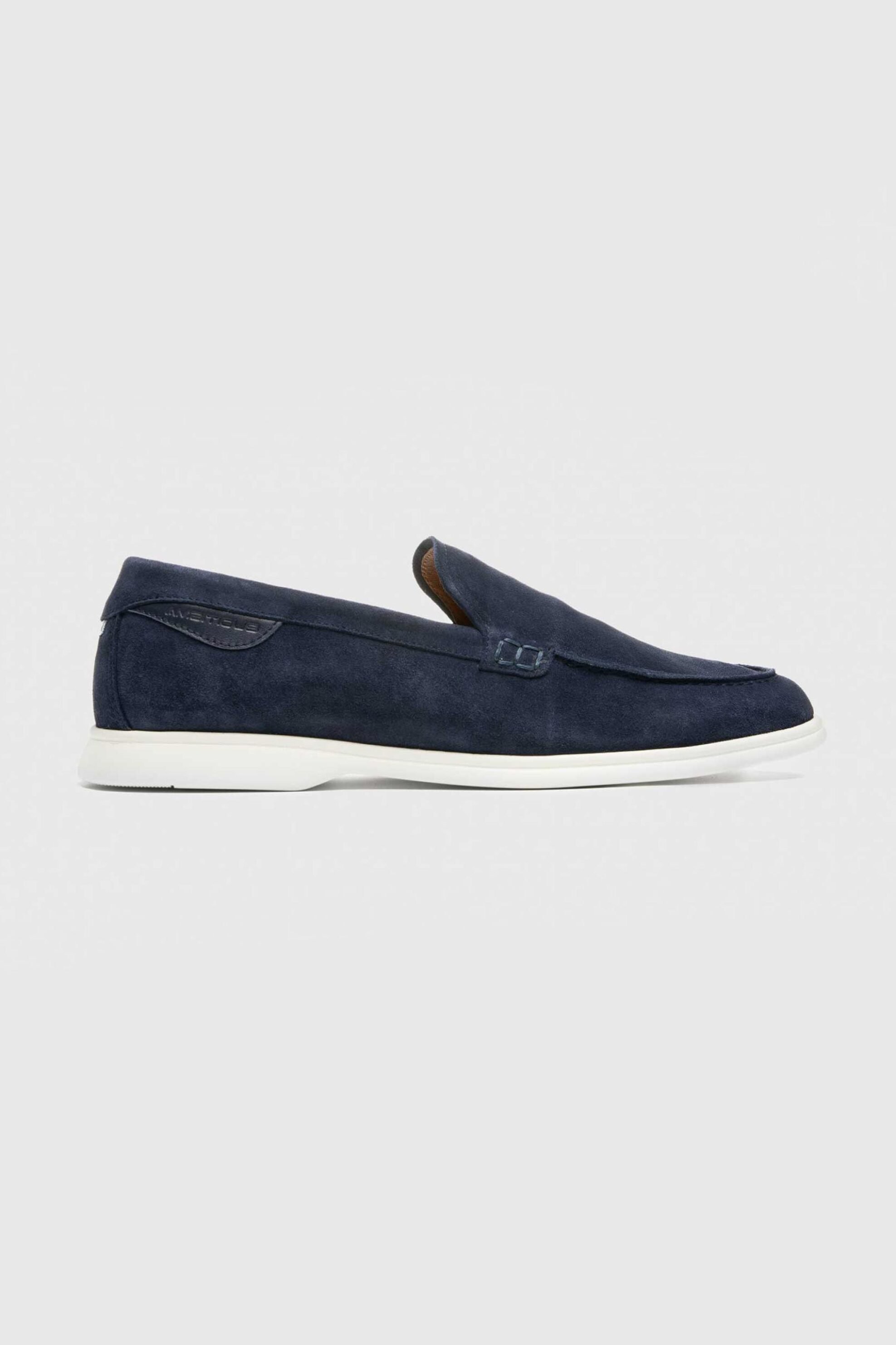 AMBITIOUS Ambitious ανδρικά suede loafers "Dan" - E63439 Μπλε Σκούρο