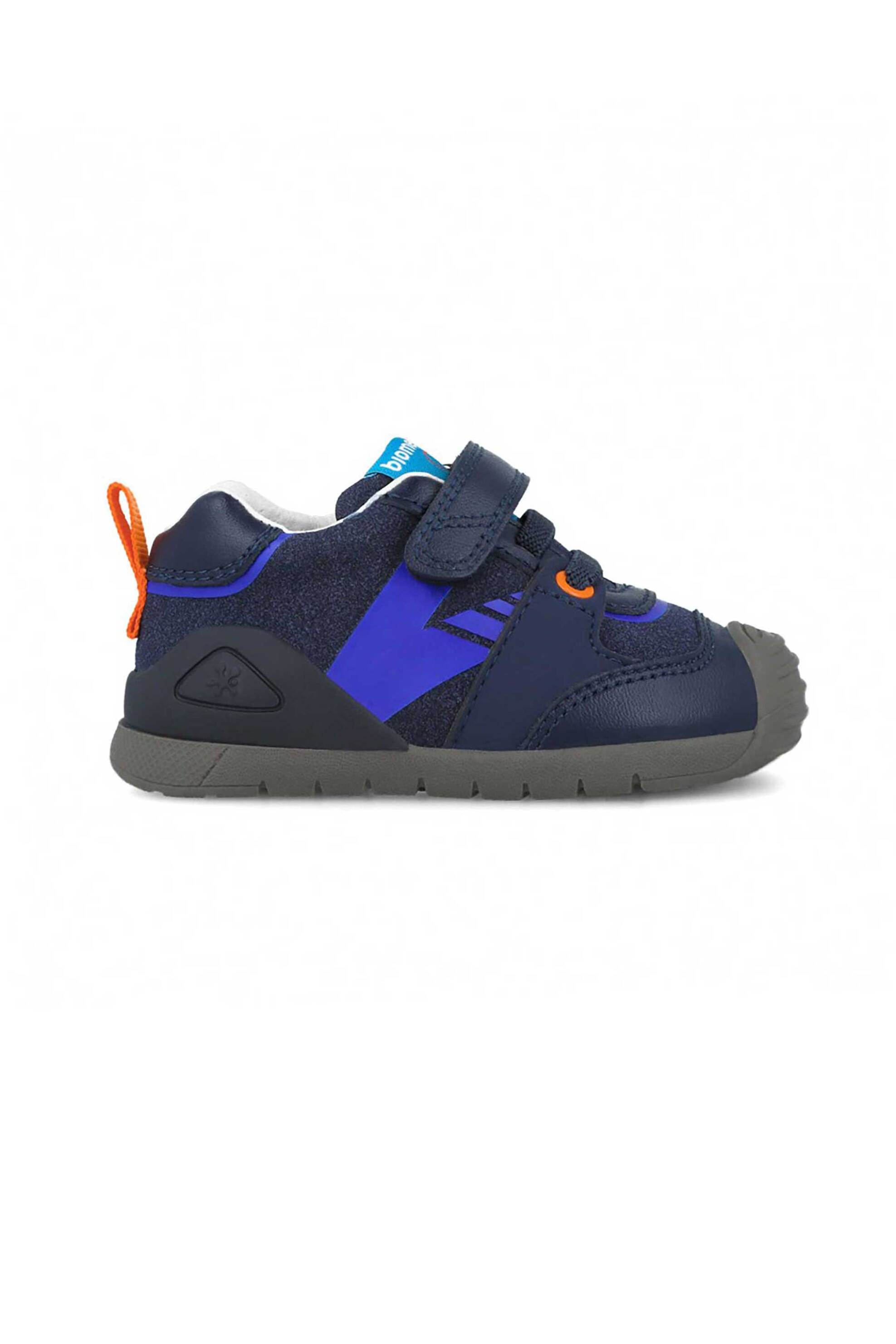 Biomecanics βρεφικά sneakers με λάστιχο και velcro (19-25) - 251131 Μπλε Σκούρο
