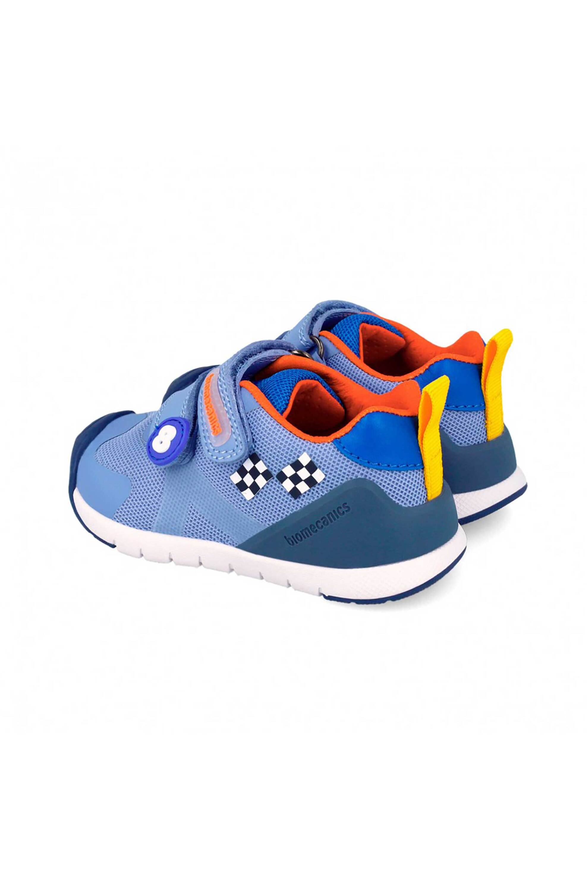 Biomecanics Βρεφικά Sneakers με Σχέδιο Number 8 (20-25) - 262134 Μπλε