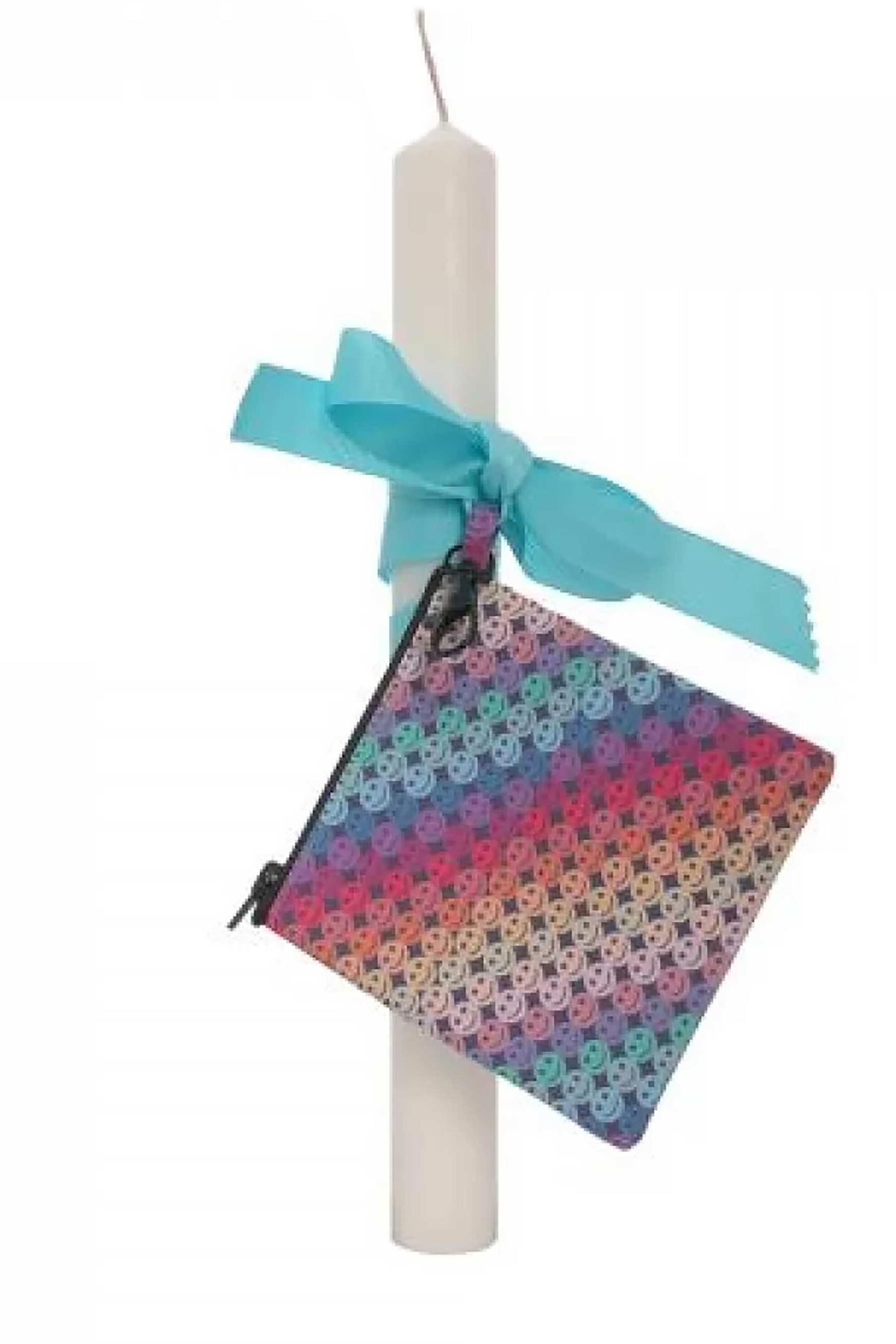 Make A Wish πασχαλινή λαμπάδα με πορτοφολάκι "Multi Smile" - 15-2502-006 Μαύρο