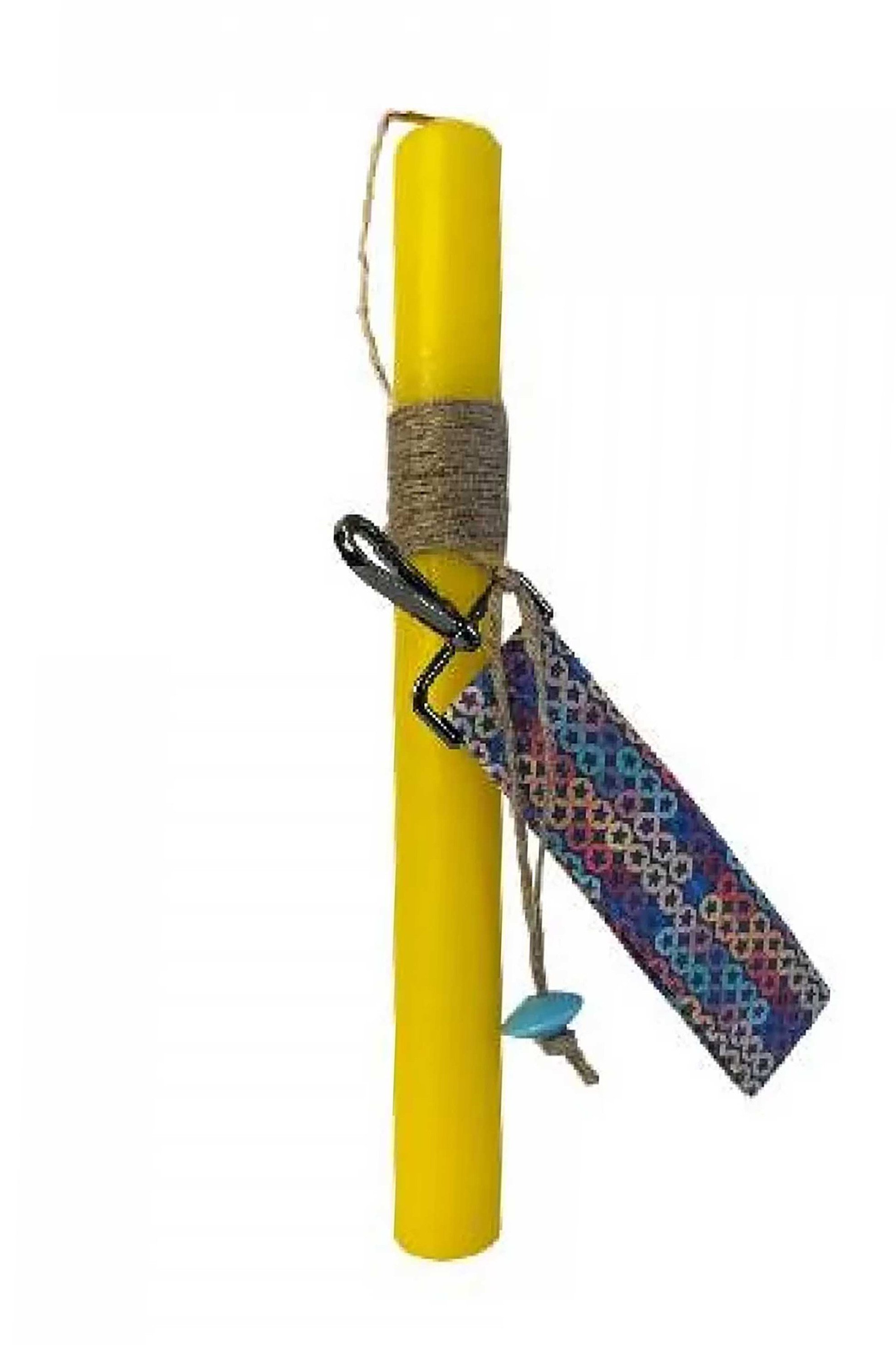 Make A Wish πασχαλινή λαμπάδα με μπρελόκ ιμάντας "Little Stars" - 15-2502-015 Μαύρο