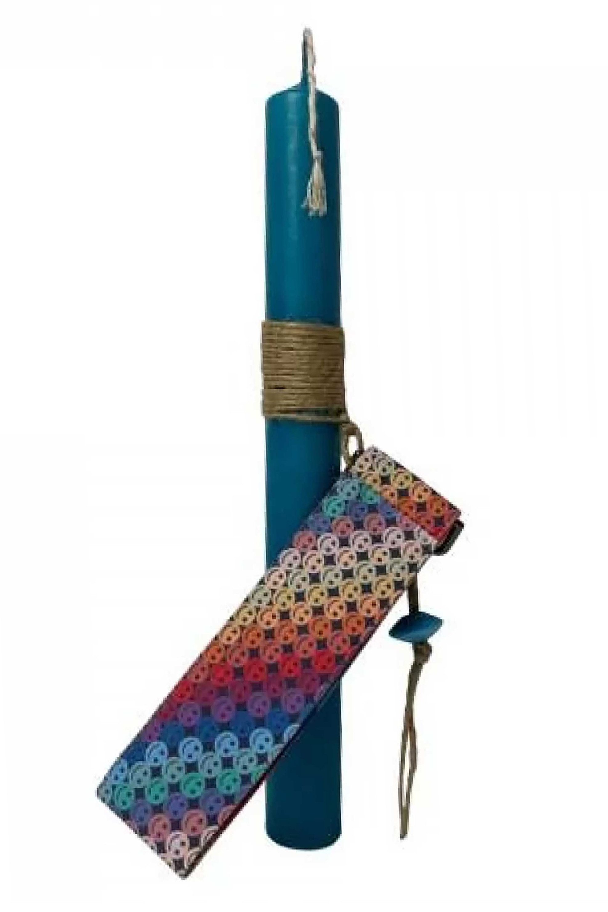 Make A Wish πασχαλινή λαμπάδα με μπρελόκ ιμάντας "Smile" - 15-2502-016 Μαύρο