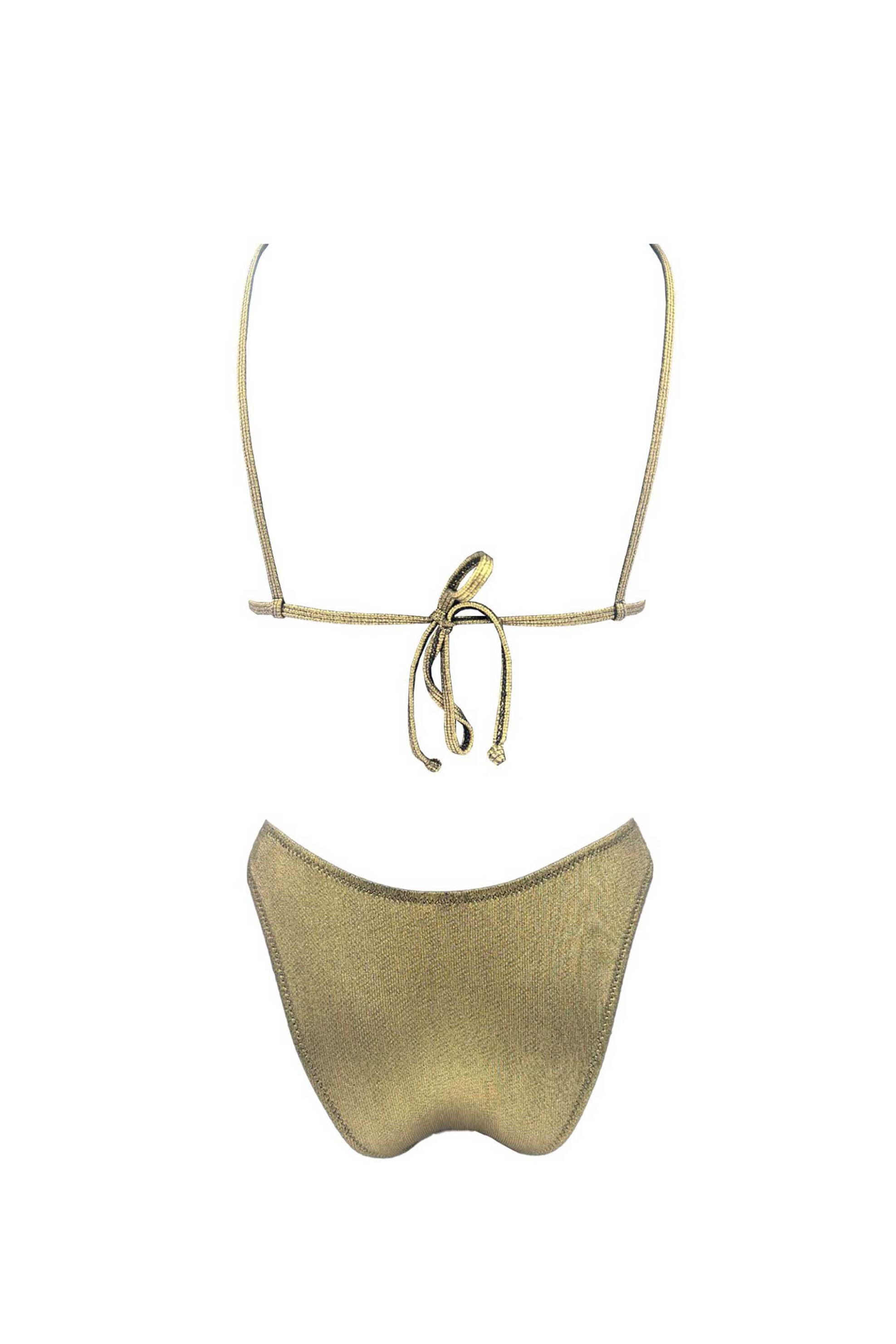 EMMA SWIMWEAR Emma Swimwear σετ γυναικείο μαγιό μπικίνι "Solar Kiss Bralette" - EMMA 921 Χρυσό - 2