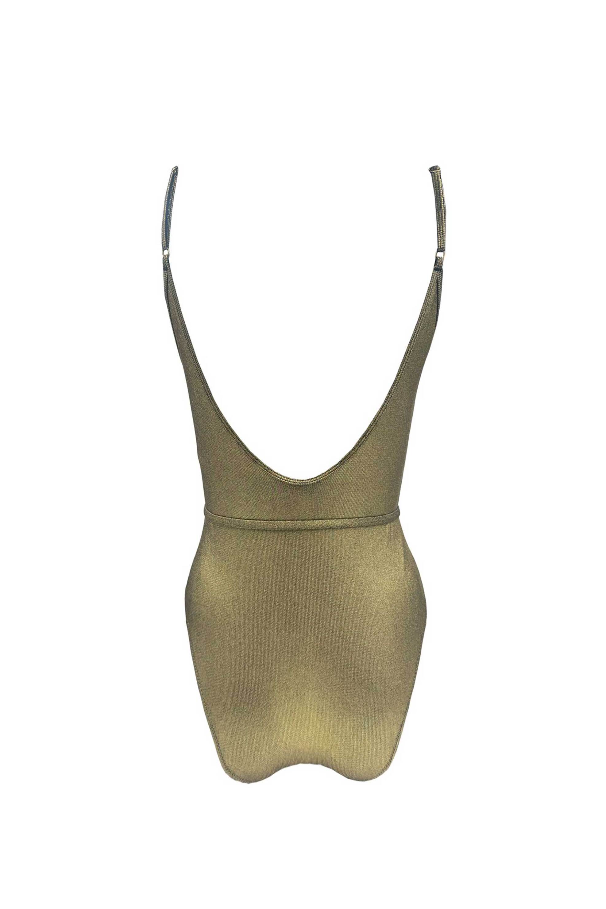 Emma Swimwear γυναικείο ολόσωμο μαγιό "Solar Kiss" - EMMA 924 Χρυσό φωτογραφία