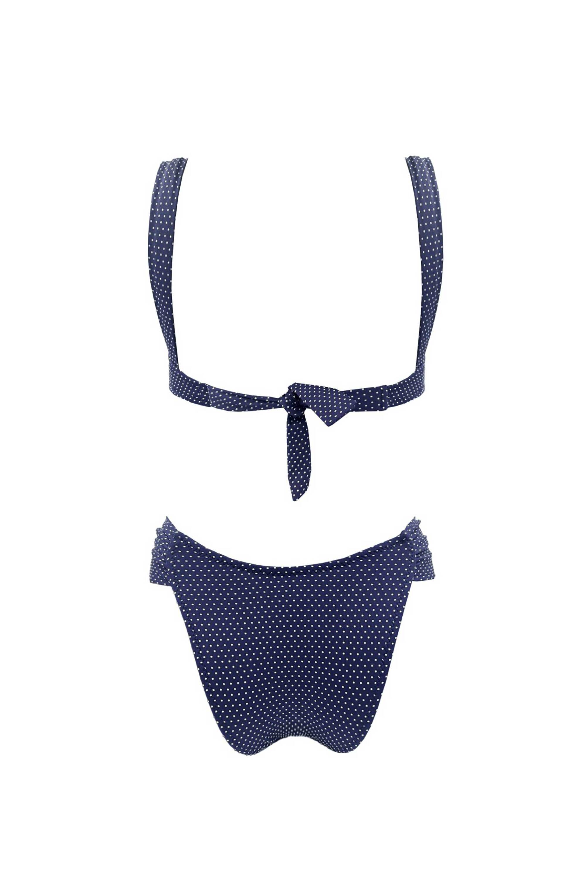 Emma Swimwear σετ γυναικείο μαγιό μπικίνι "Polka Wire" - EMMA 937 Μπλε Σκούρο φωτογραφία