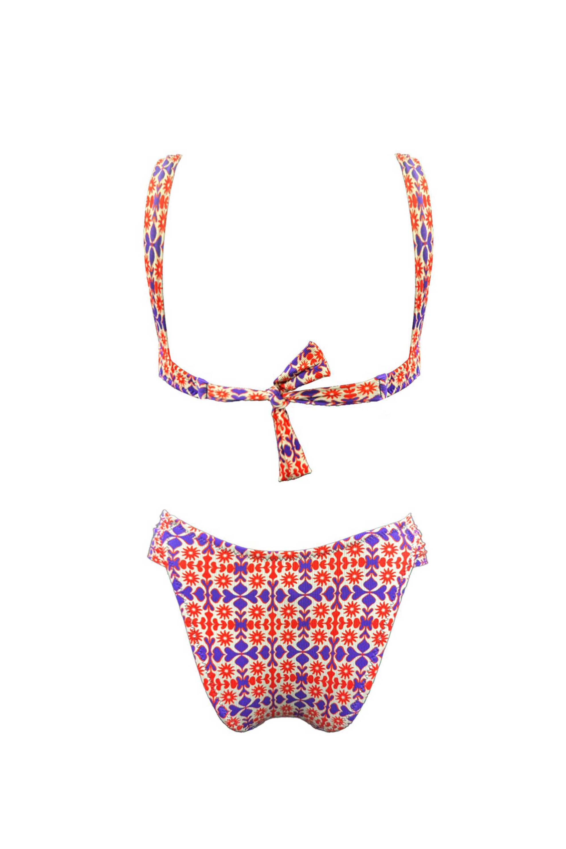 EMMA SWIMWEAR Emma Swimwear σετ γυναικείο μαγιό μπικίνι "Solar Flame Wire" - EMMA 961 Πολύχρωμο - 2