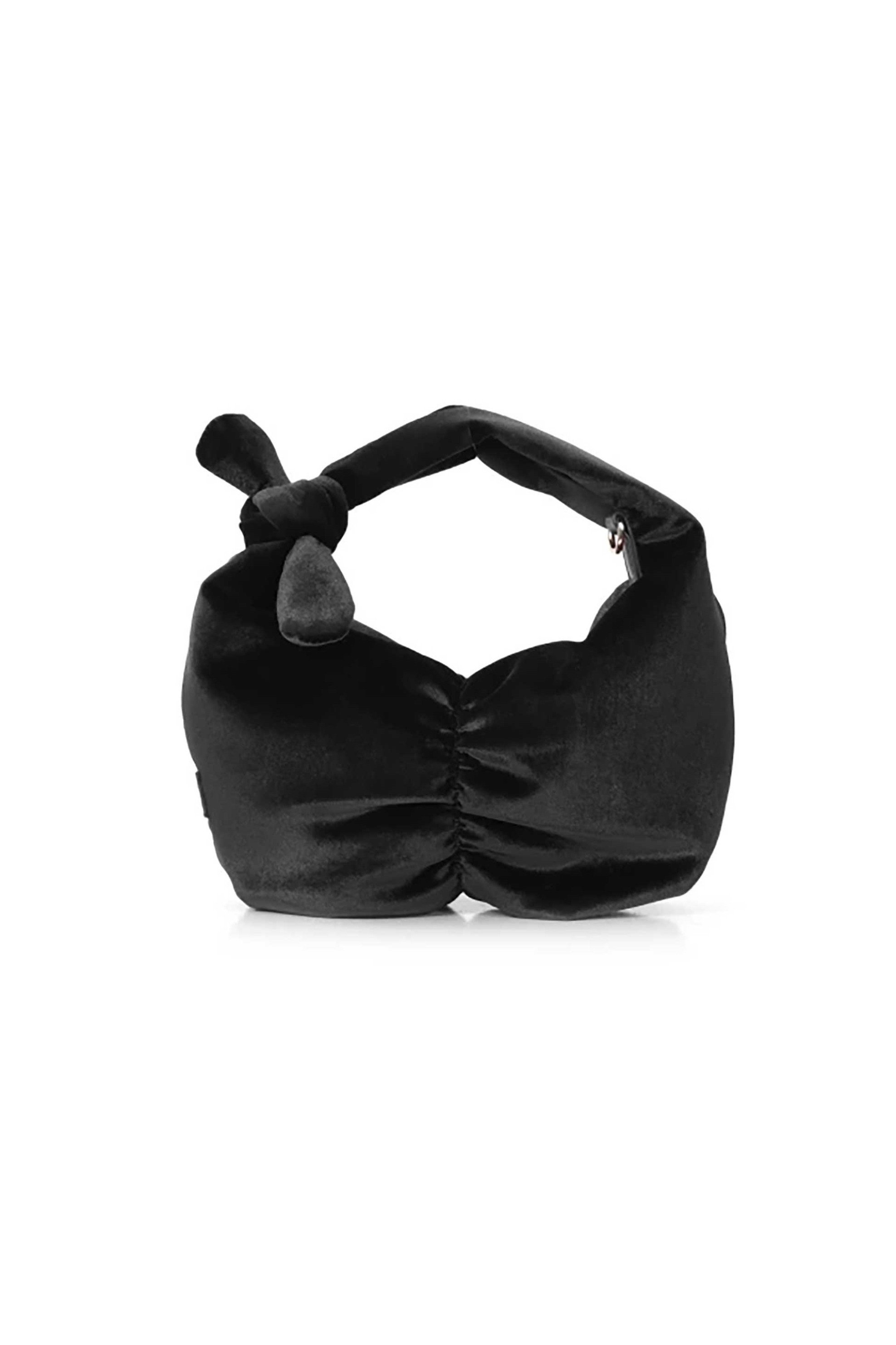 Folli Follie γυναικεία τσάντα hobo "Evening" - EB24E009GK Μαύρο