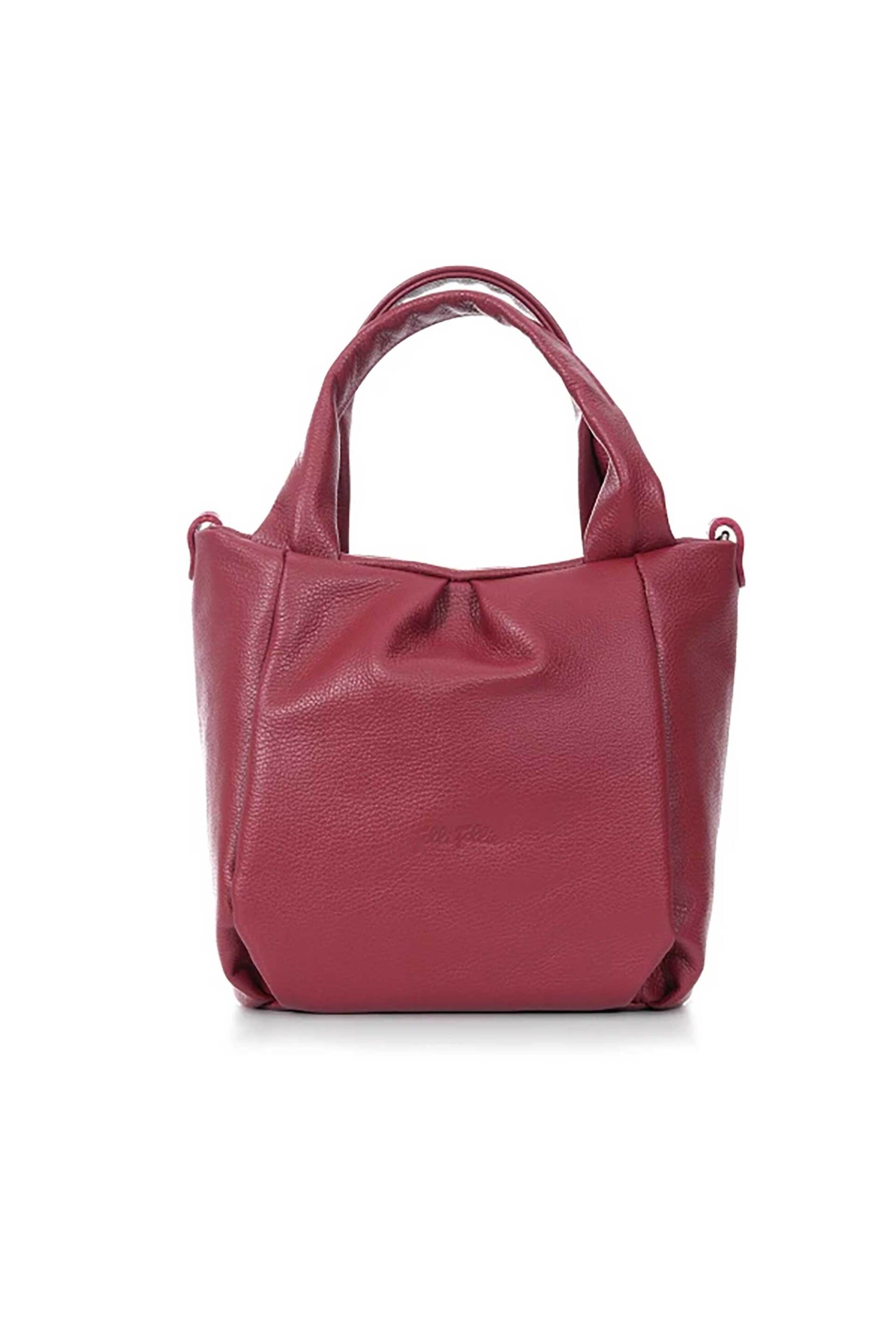 Folli Follie γυναικεία τσάντα χειρός/crossbody "Metropolitan Fab" - HB24L009GR Μπορντό