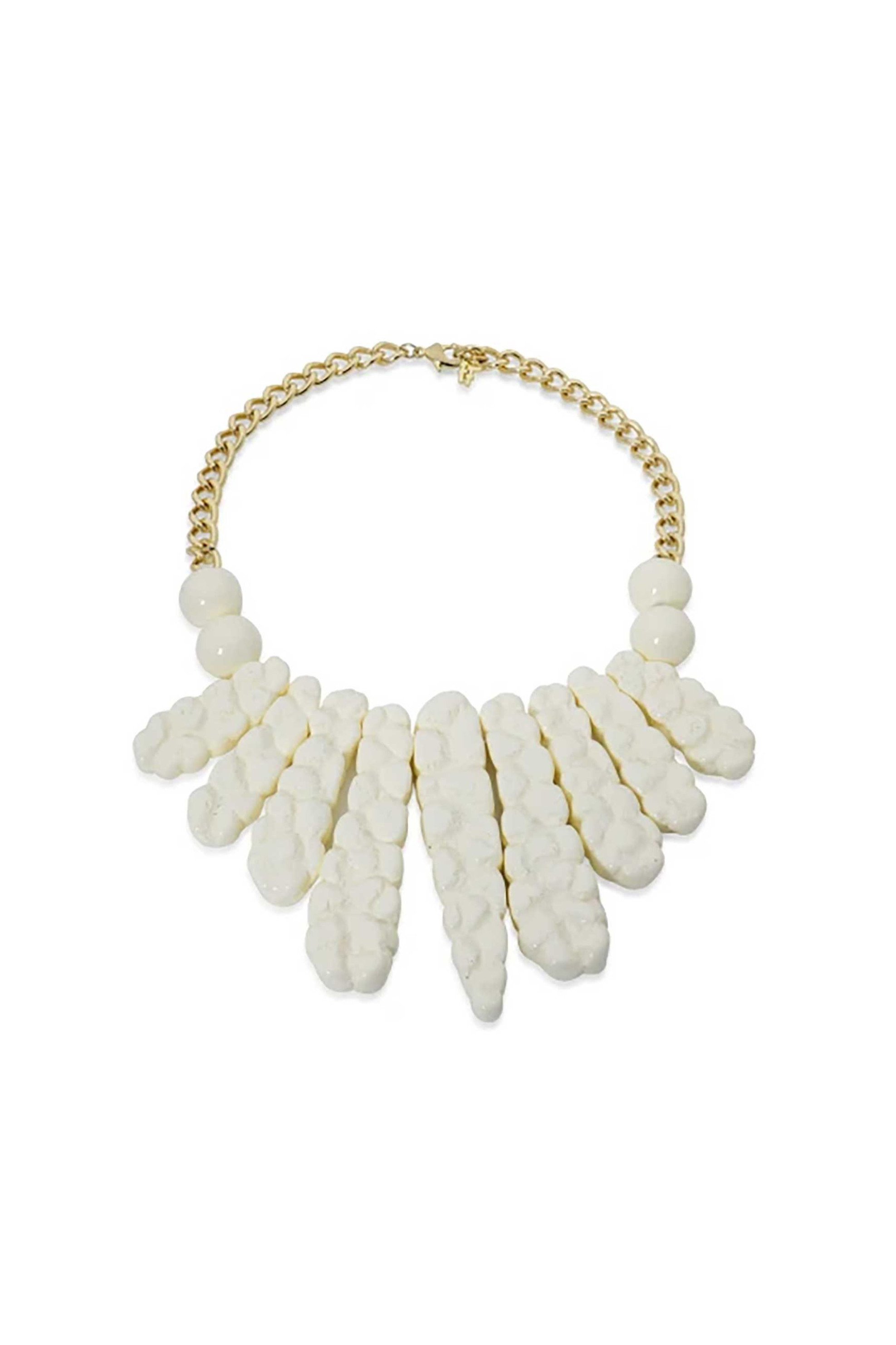 Κολιέ γυναικεία σε λευκο