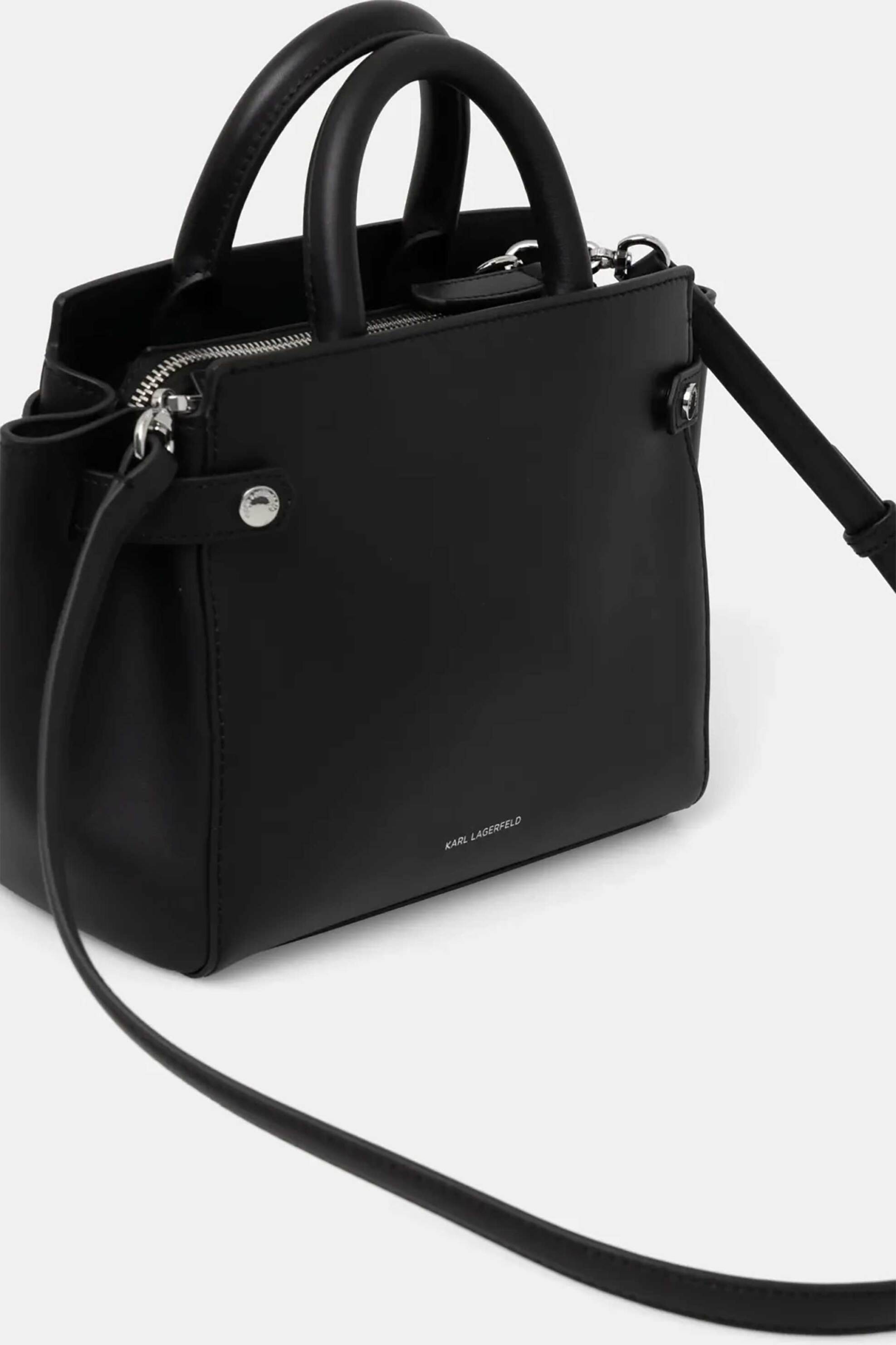 KARL LAGERFELD Karl Lagerfeld γυναικεία τσάντα χειρός "Ikon/K Small Tote" - A1W30443 Μαύρο - 3