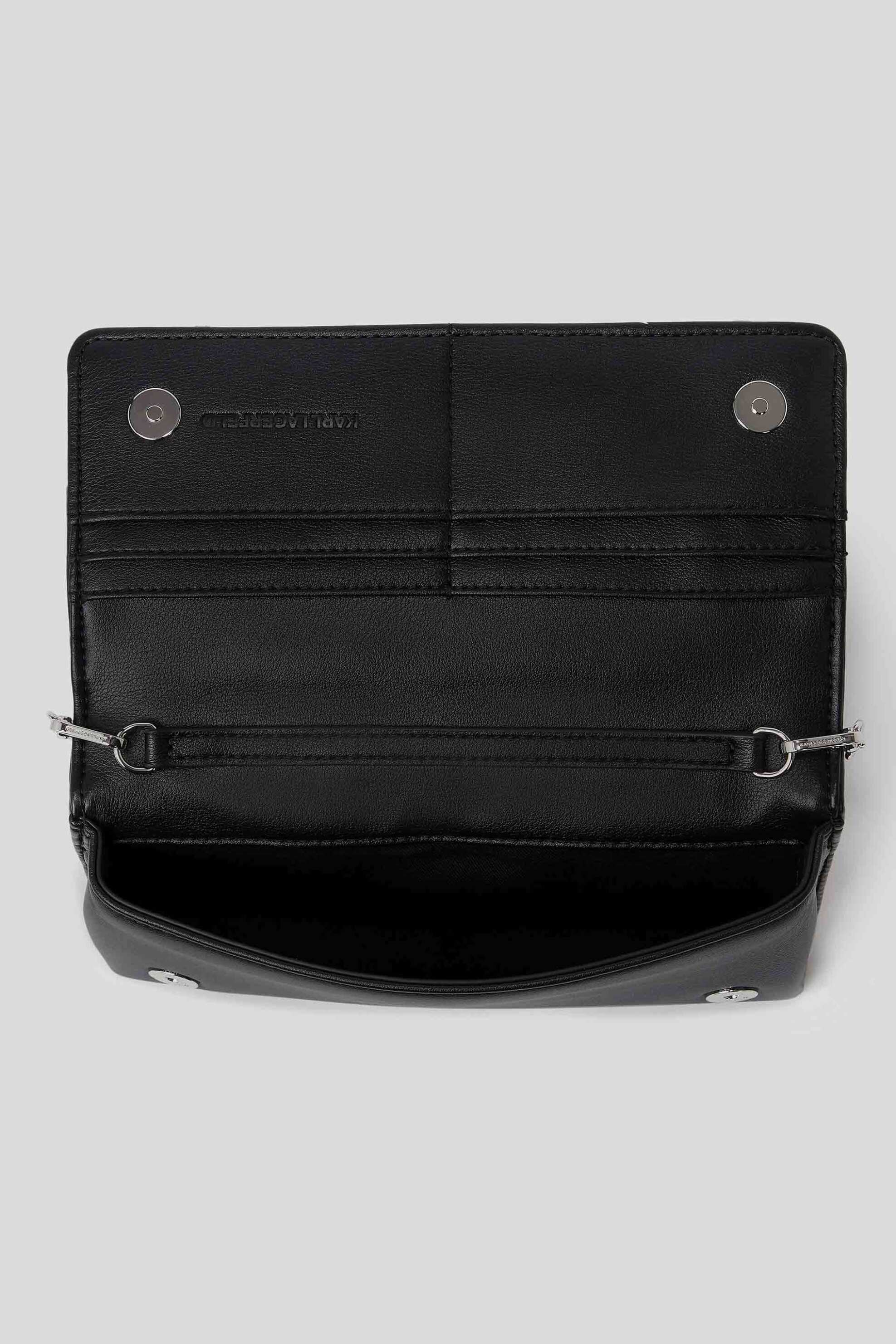 KARL LAGERFELD Karl Lagerfeld γυναικεία τσάντα crossbody "K/Weave Crossbody" - A2W32027 Μαύρο - 3