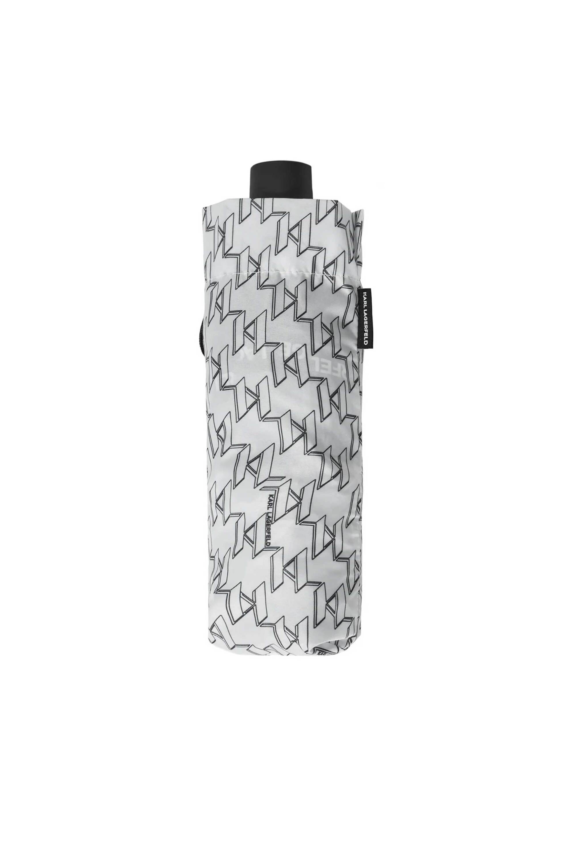 Karl Lagerfeld unisex ομπρέλα με λογότυπο - A1W50058 Διάφανο φωτογραφία
