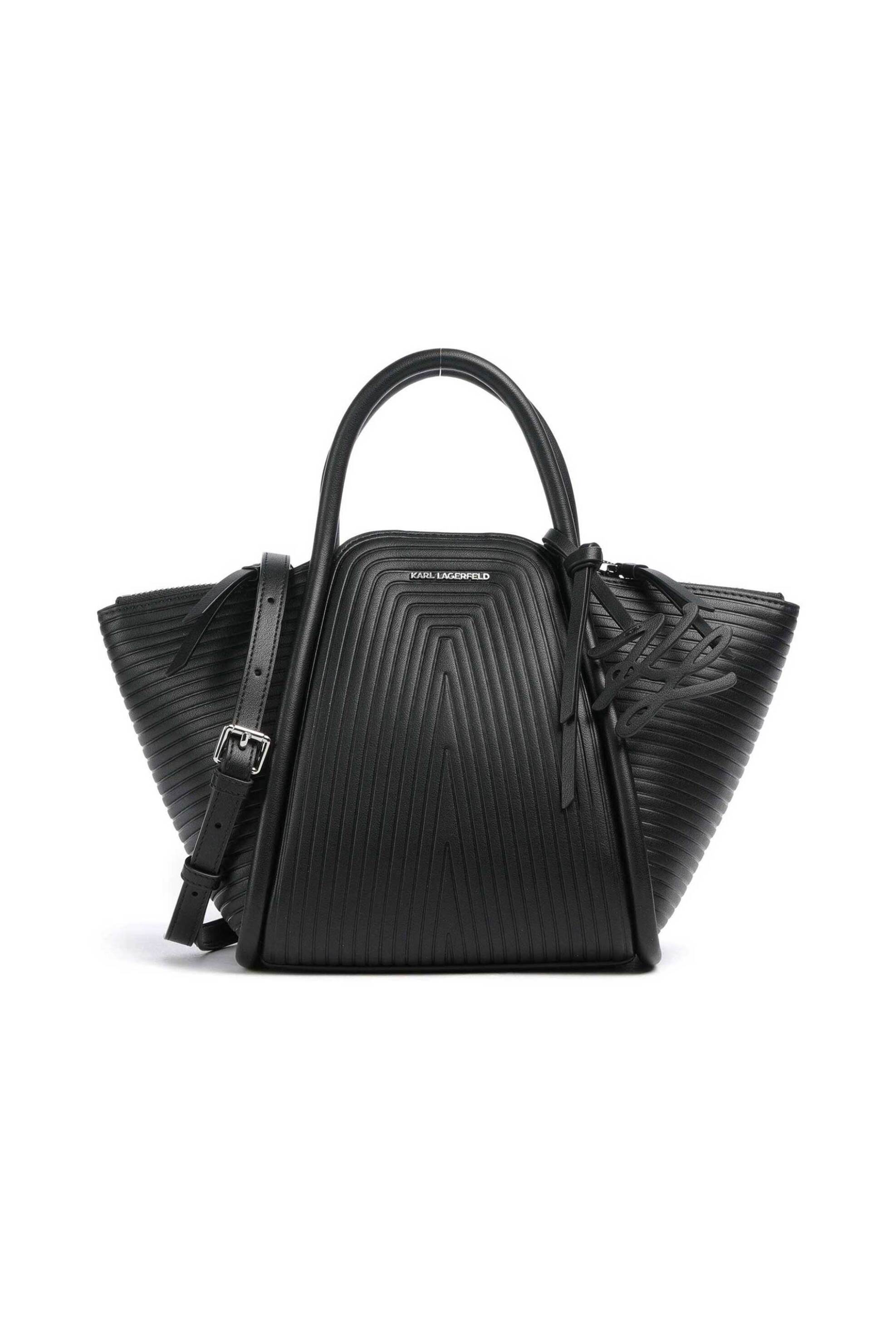 Karl Lagerfeld γυναικεία τσάντα tote "Wellen Small" - B1W30044 Μαύρο