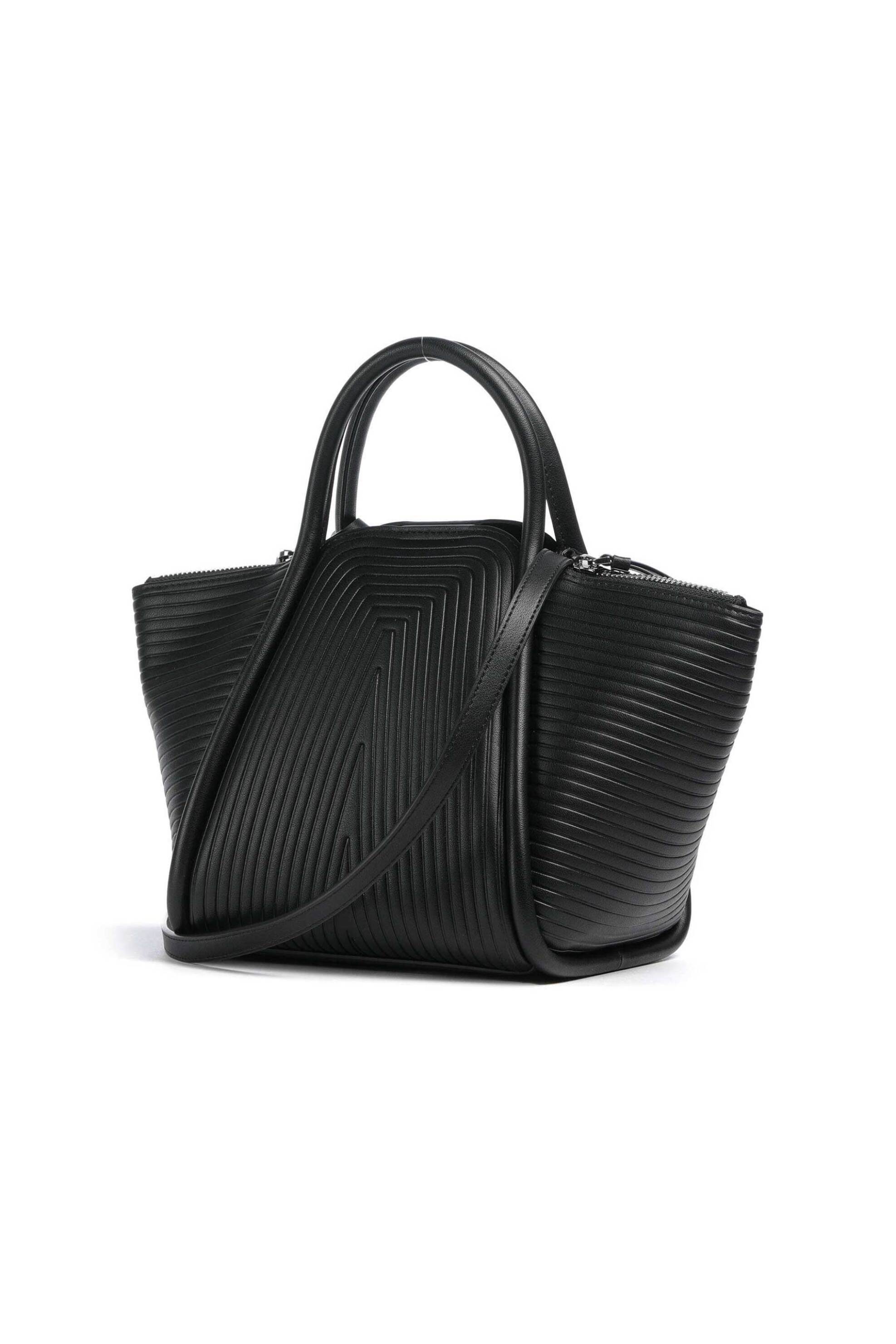KARL LAGERFELD Karl Lagerfeld γυναικεία τσάντα tote "Wellen Small" - B1W30044 Μαύρο - 2