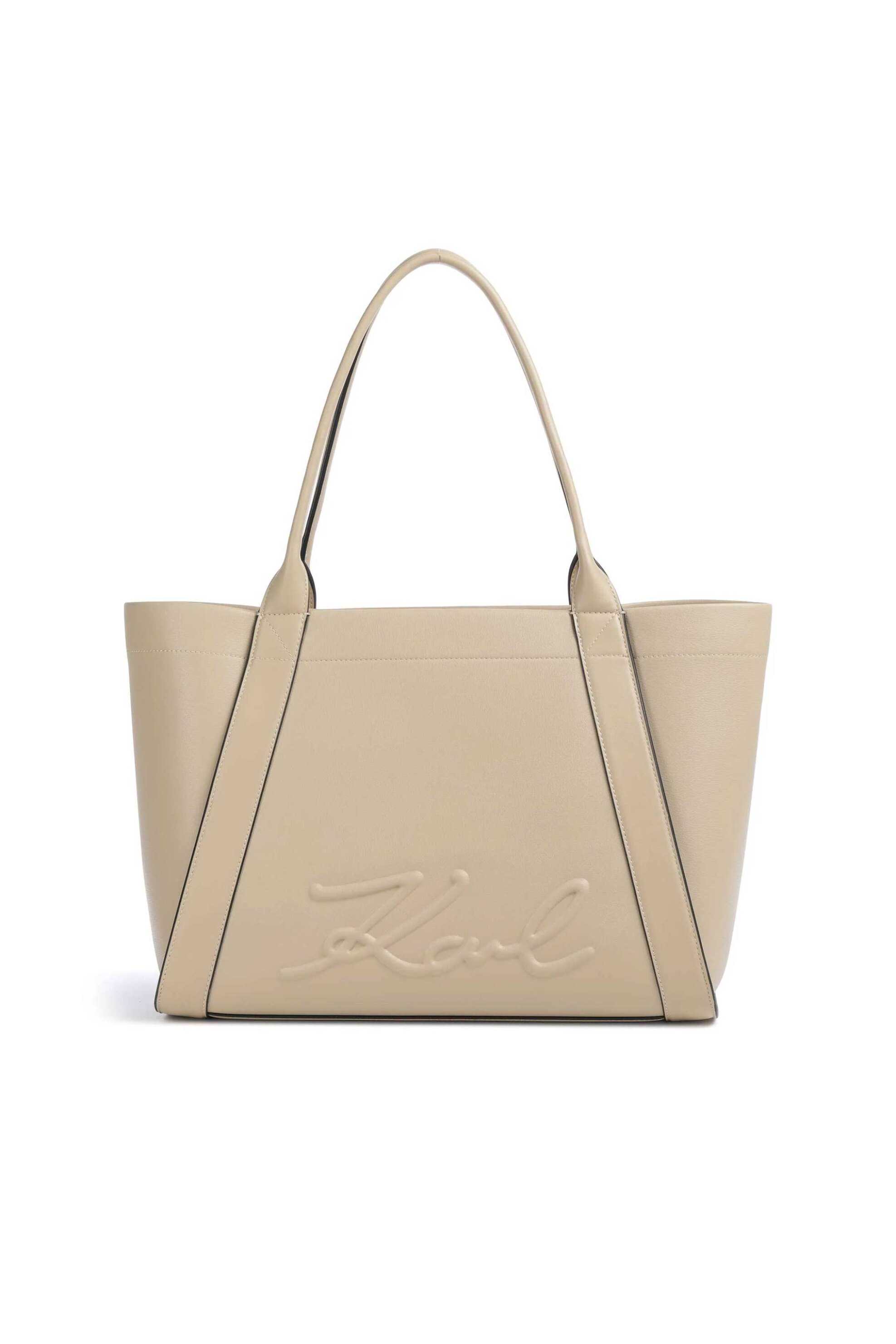 Karl Lagerfeld γυναικεία τσάντα tote "Ville Medium" - B1W30066 Μπεζ