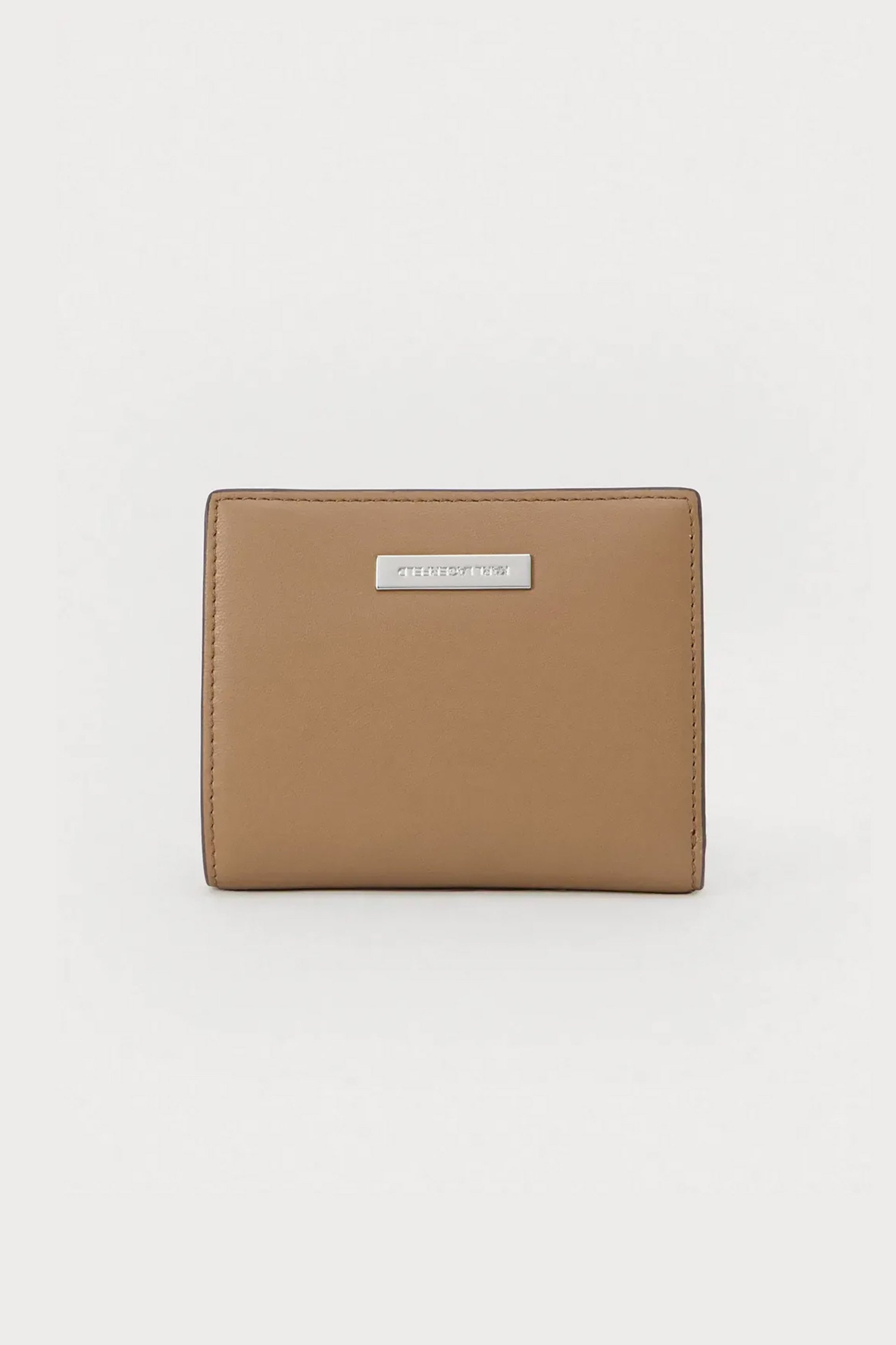 Karl Lagerfeld γυναικείο πορτοφόλι "Ikon Smooth Medium" - B1W32004 Καμηλό