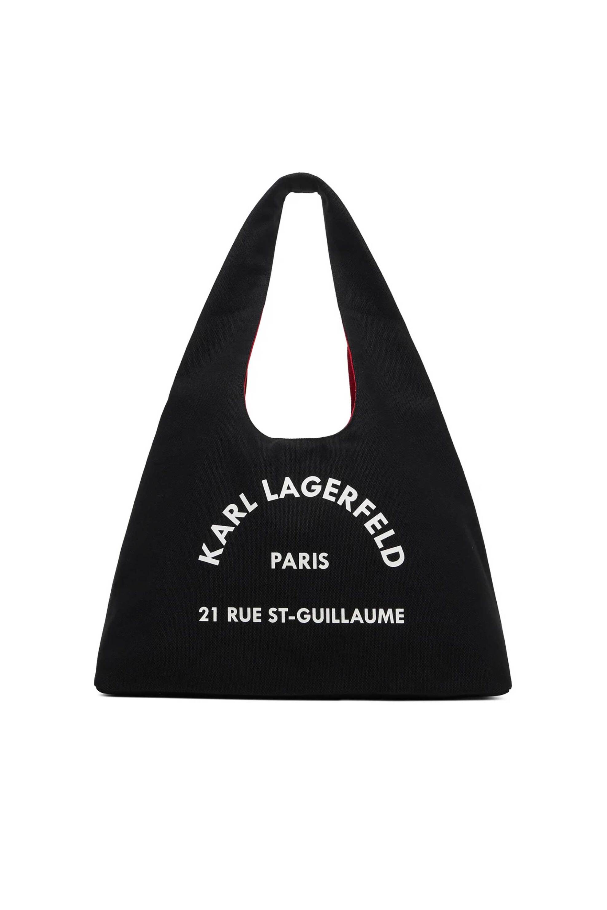 Karl Lagerfeld γυναικεία τσάντα hobo "Rue St Guillaume Sling" - B1W50015 Μαύρο