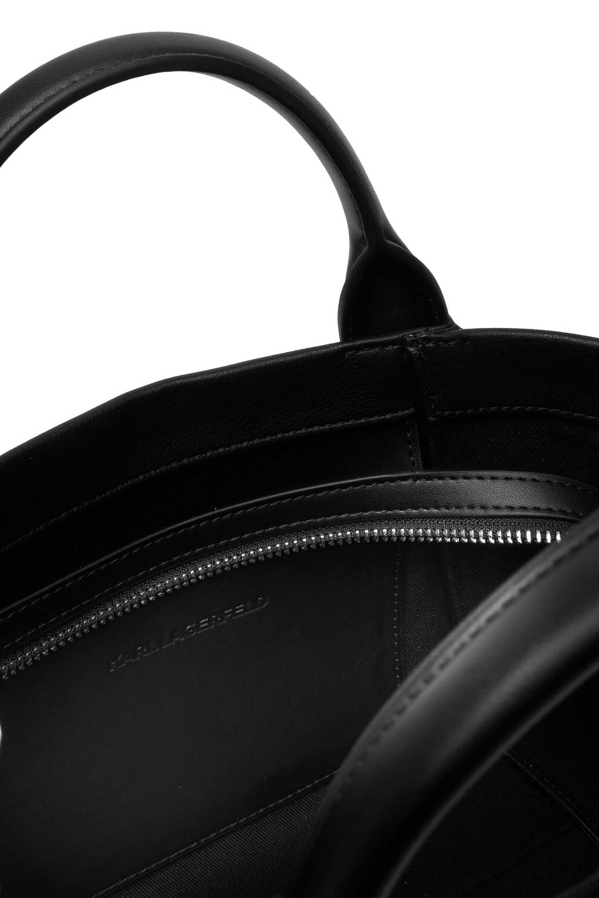 KARL LAGERFELD Karl Lagerfeld γυναικεία τσάντα tote "Ville Small" - B1W30067 Μαύρο - 3