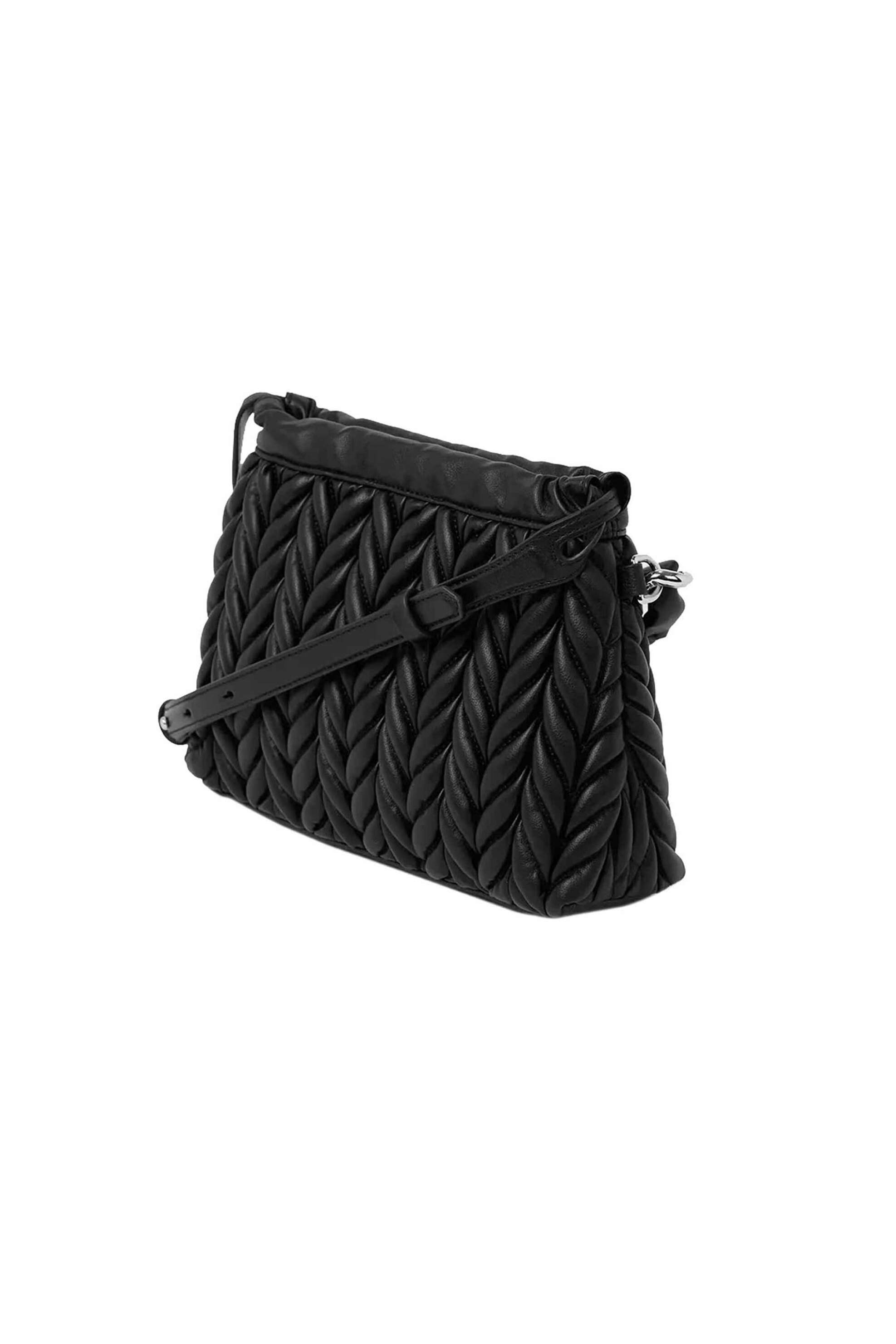 KARL LAGERFELD Karl Lagerfeld γυναικεία τσάντα crossbody "Weave Small" - B2W30035 Μαύρο - 2