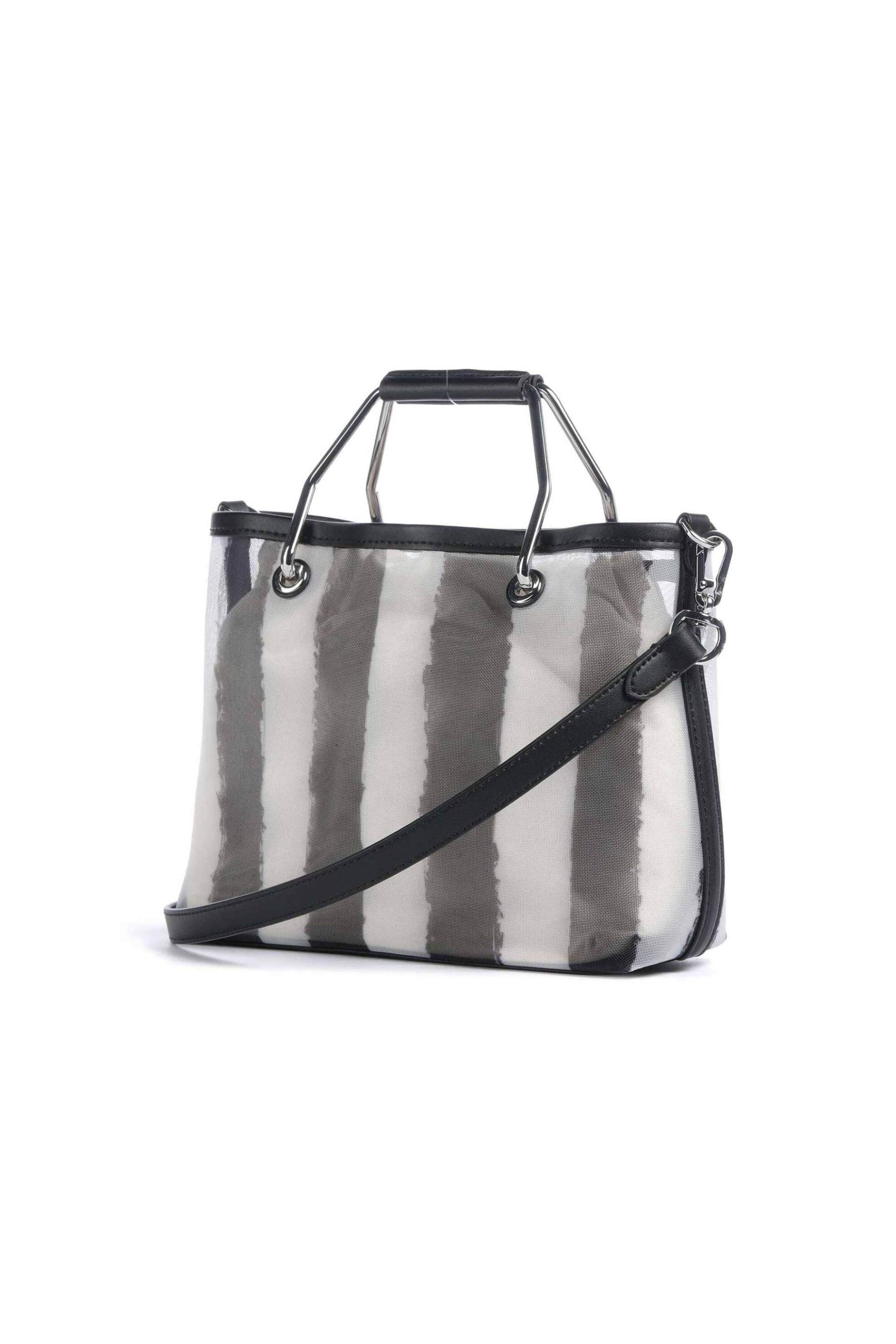 KARL LAGERFELD Karl Lagerfeld γυναικεία τσάντα tote "Ikon Mesh Small" - B2W30074 Μαύρο - 2