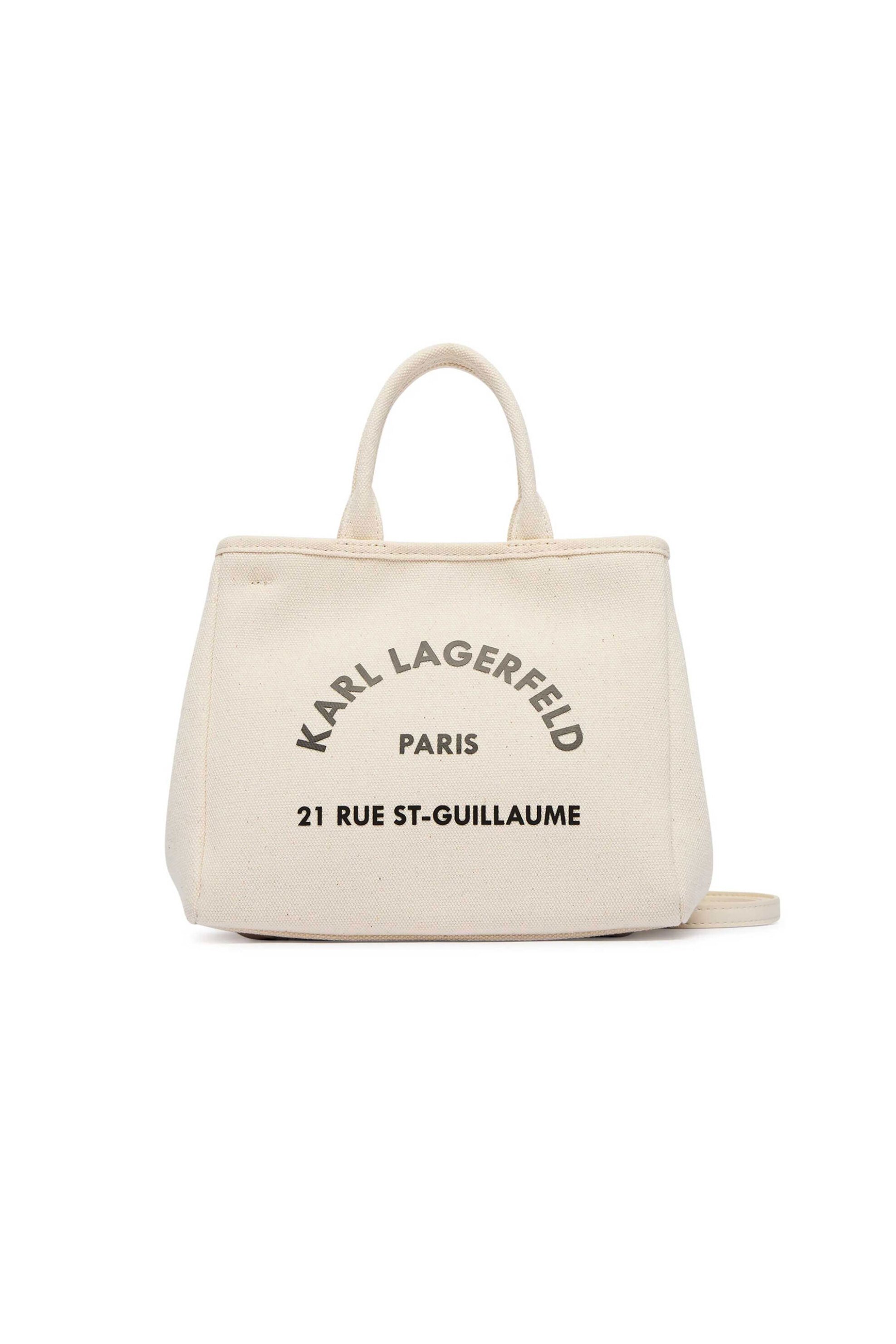 Karl Lagerfeld γυναικεία τσάντα χειρός "Rue St Guillaume Mini" - B2W50003 Μπεζ