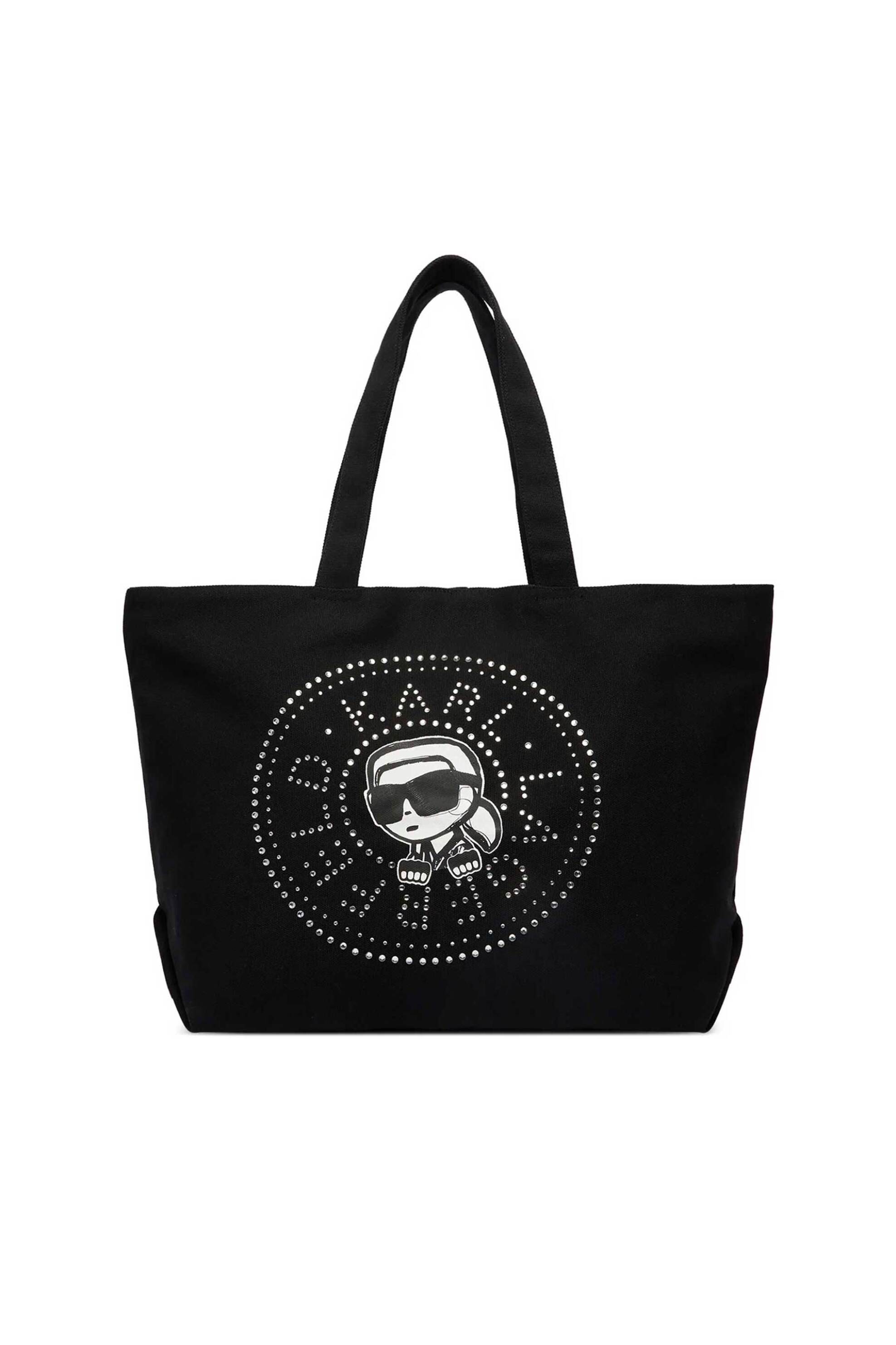 Karl Lagerfeld γυναικεία τσάντα shopper "Ikon Circle Large" - B2W50030 Μαύρο