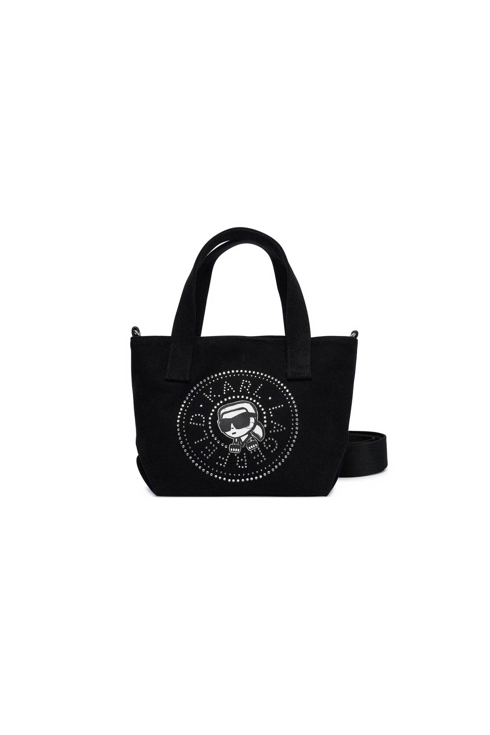 Karl Lagerfeld γυναικεία τσάντα shopper "Ikon Circle Small" - B2W50074 Μαύρο