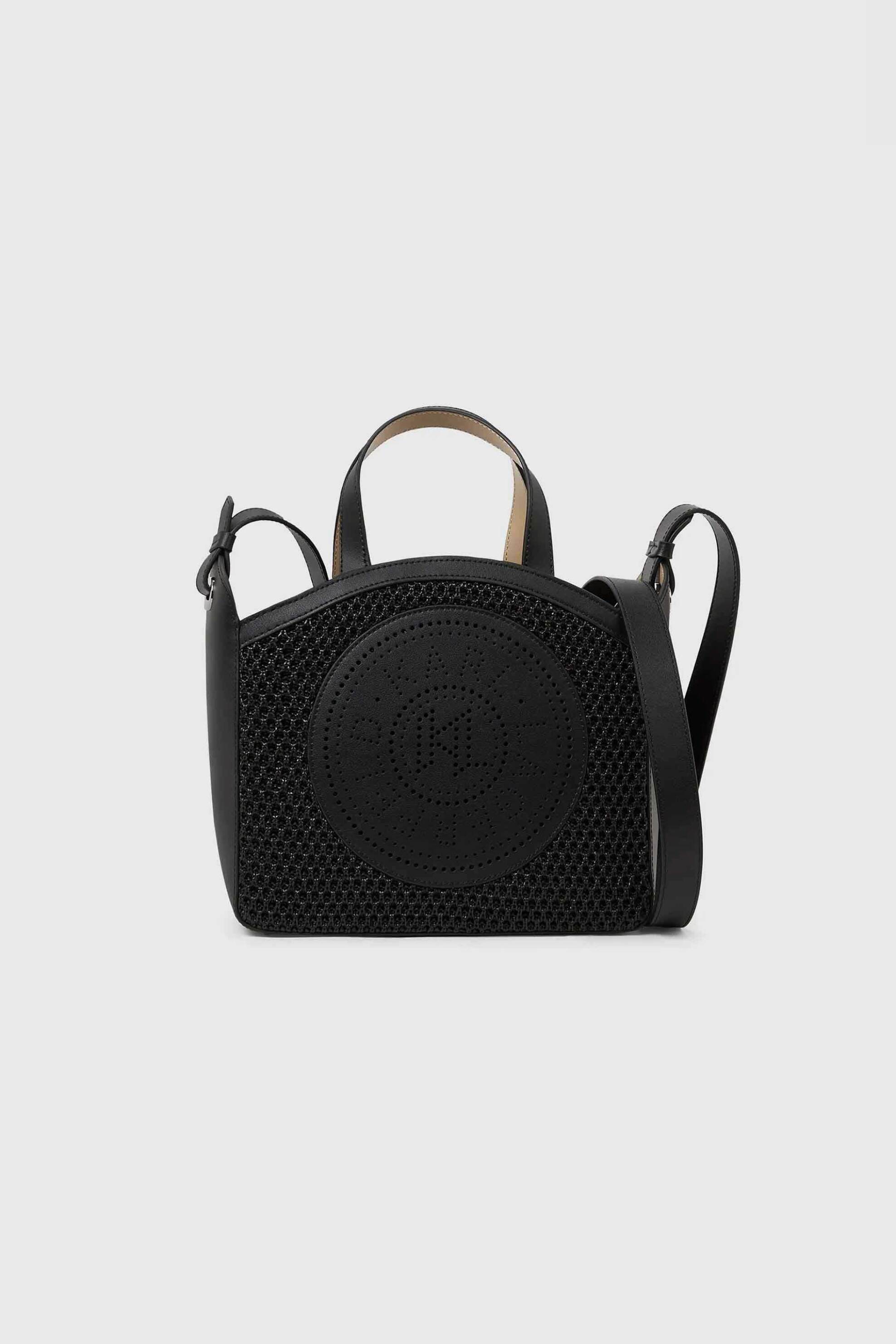 Karl Lagerfeld γυναικεία τσάντα tote "Circle Mesh Small" - B2W30019 Μαύρο