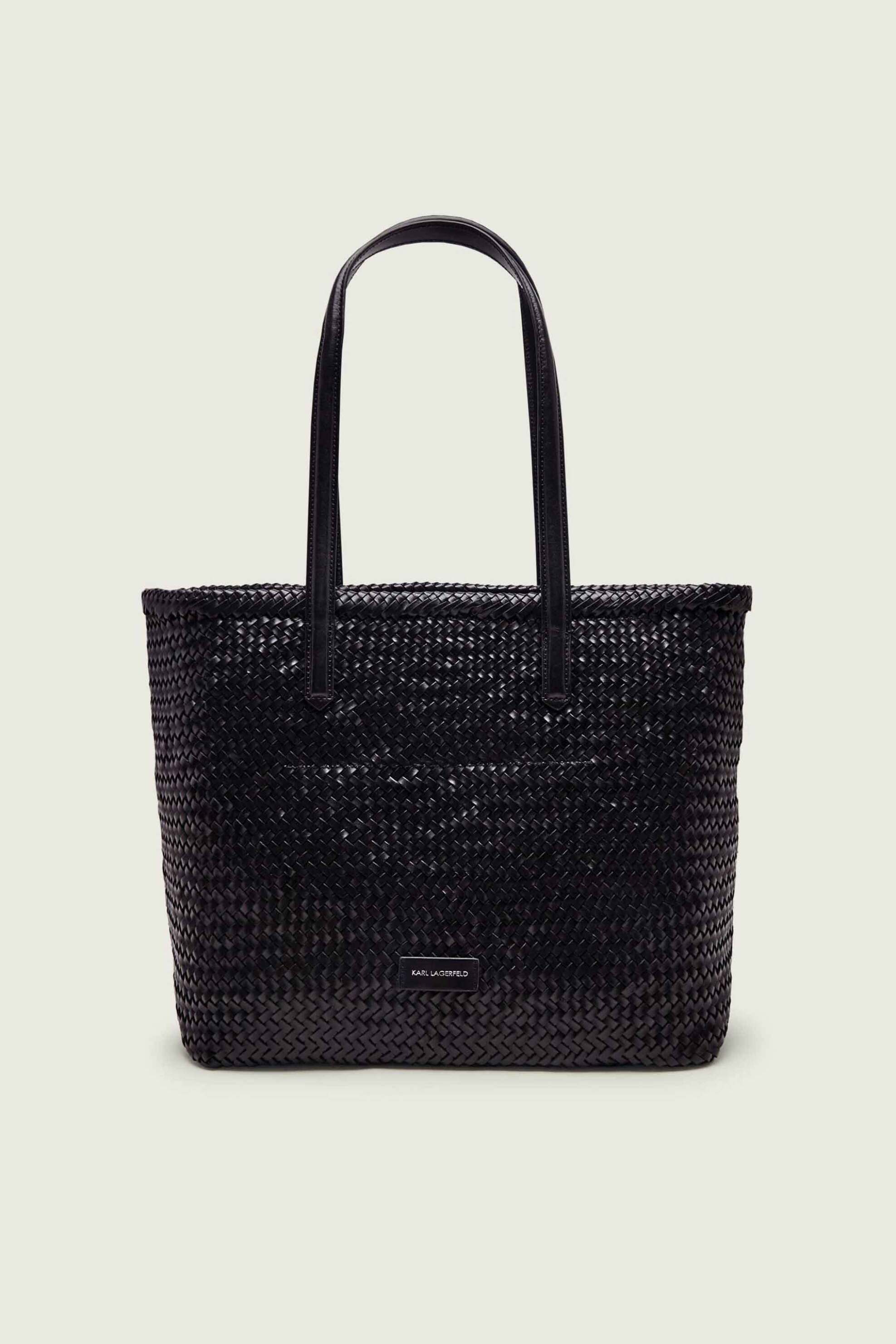 Karl Lagerfeld γυναικεία δερμάτινη τσάντα tote 