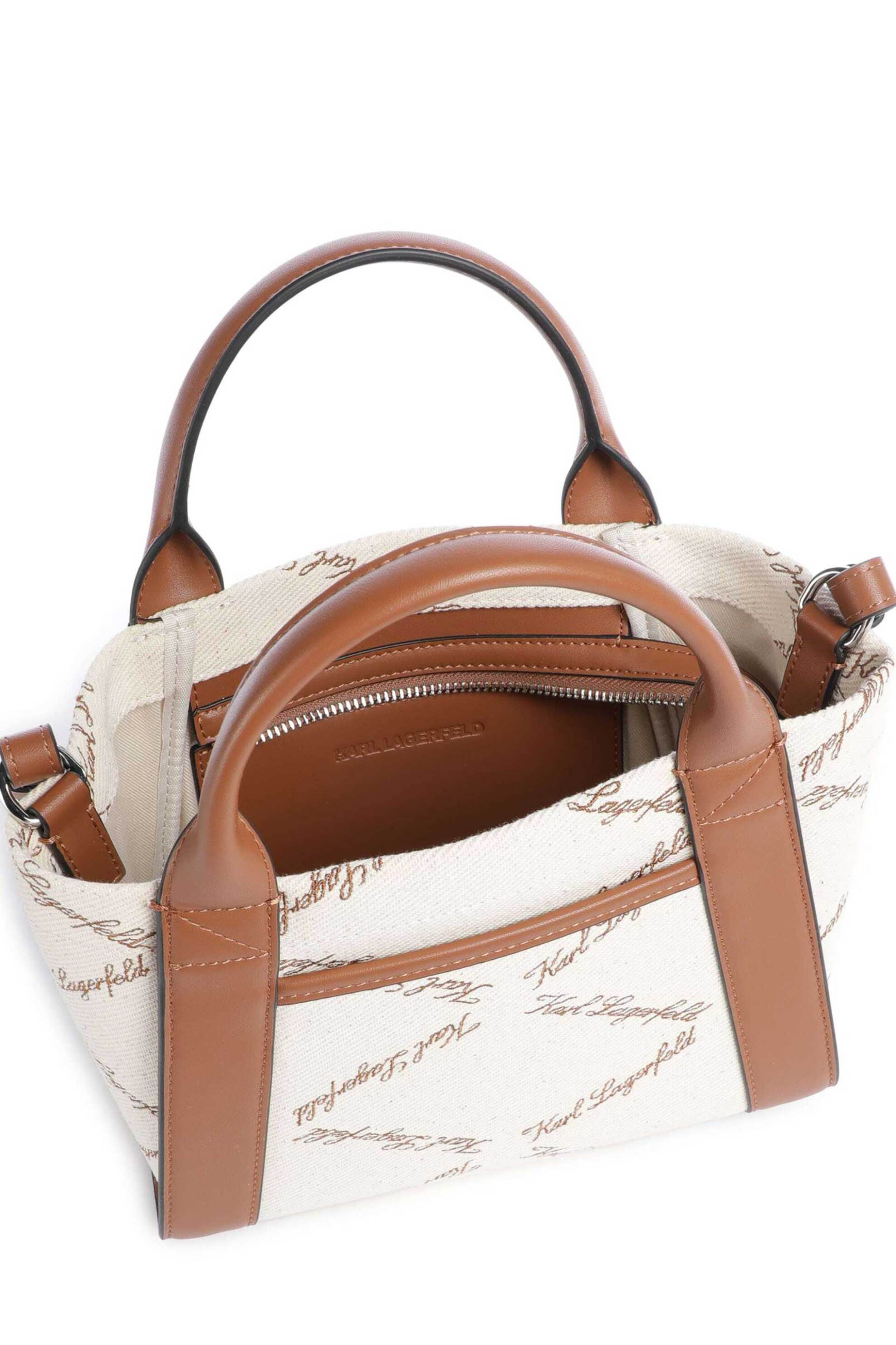 KARL LAGERFELD Karl Lagerfeld γυναικεία τσάντα tote "Ville Small" - B2W30248 Ταμπά - 3