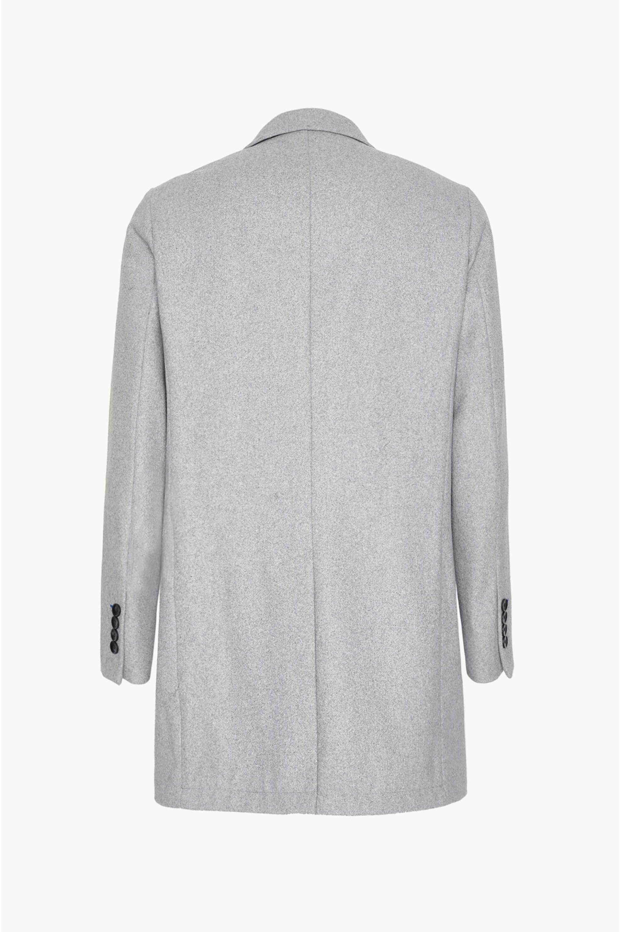 Sseinse ανδρικό παλτό από μαλλί - CP52SS 324 Γκρι φωτογραφία