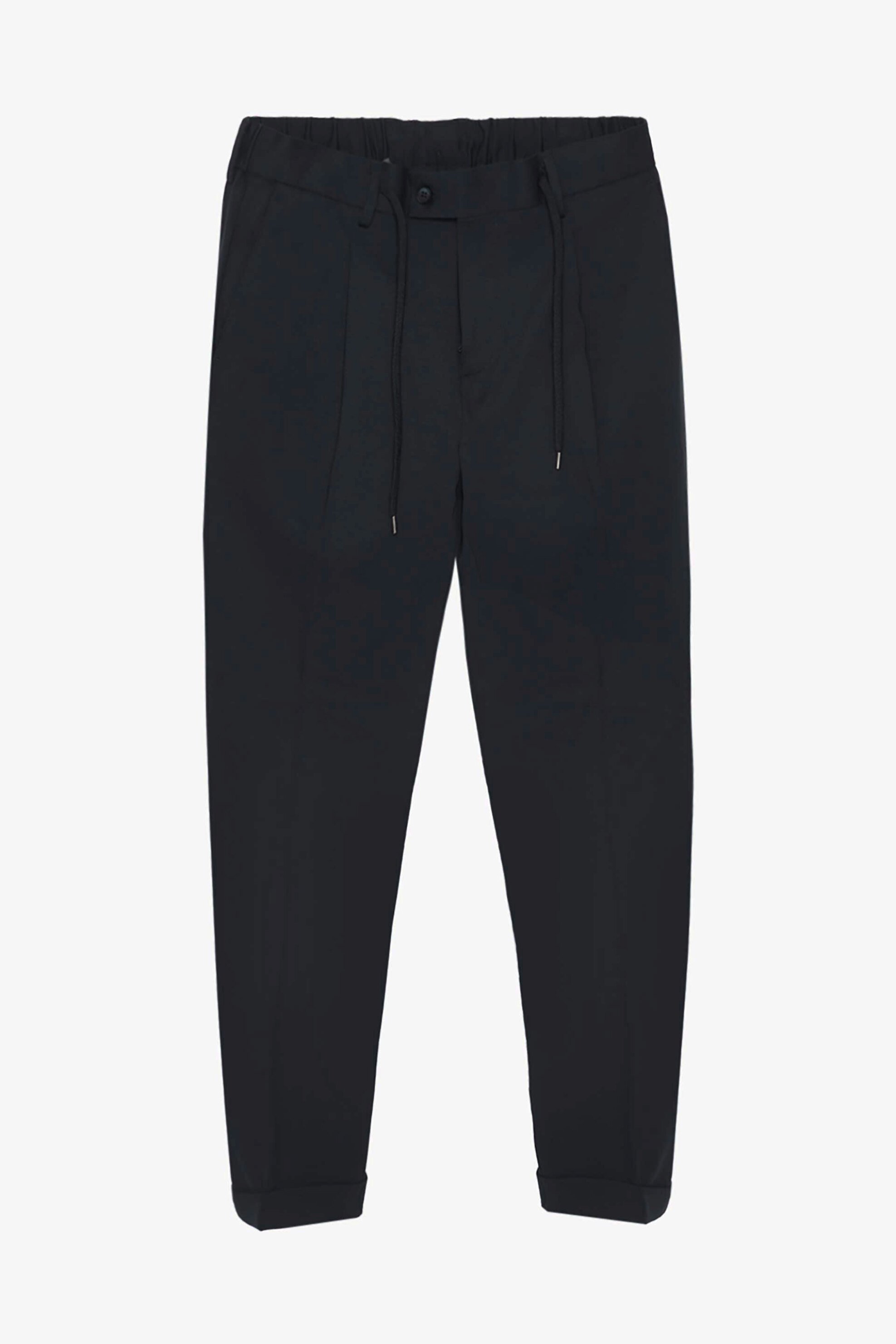 SEINSE Sseinse ανδρικό casual παντελόνι με ελαστική μέση - PSI1317SS 324 Μαύρο
