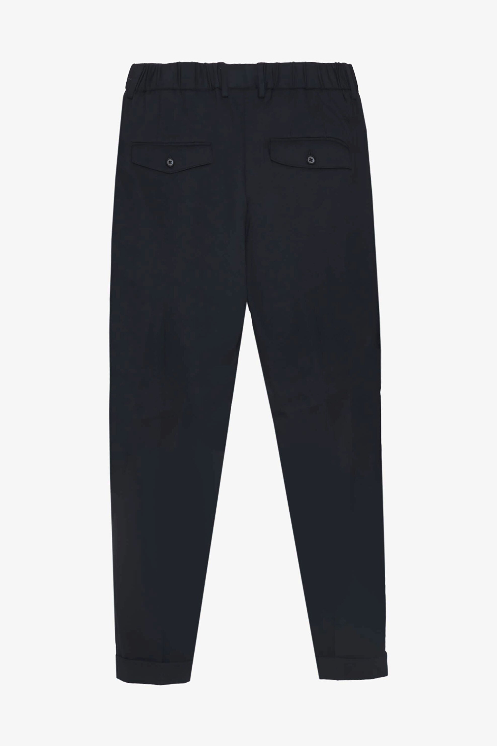 Sseinse ανδρικό casual παντελόνι με ελαστική μέση - PSI1317SS 324 Μαύρο φωτογραφία