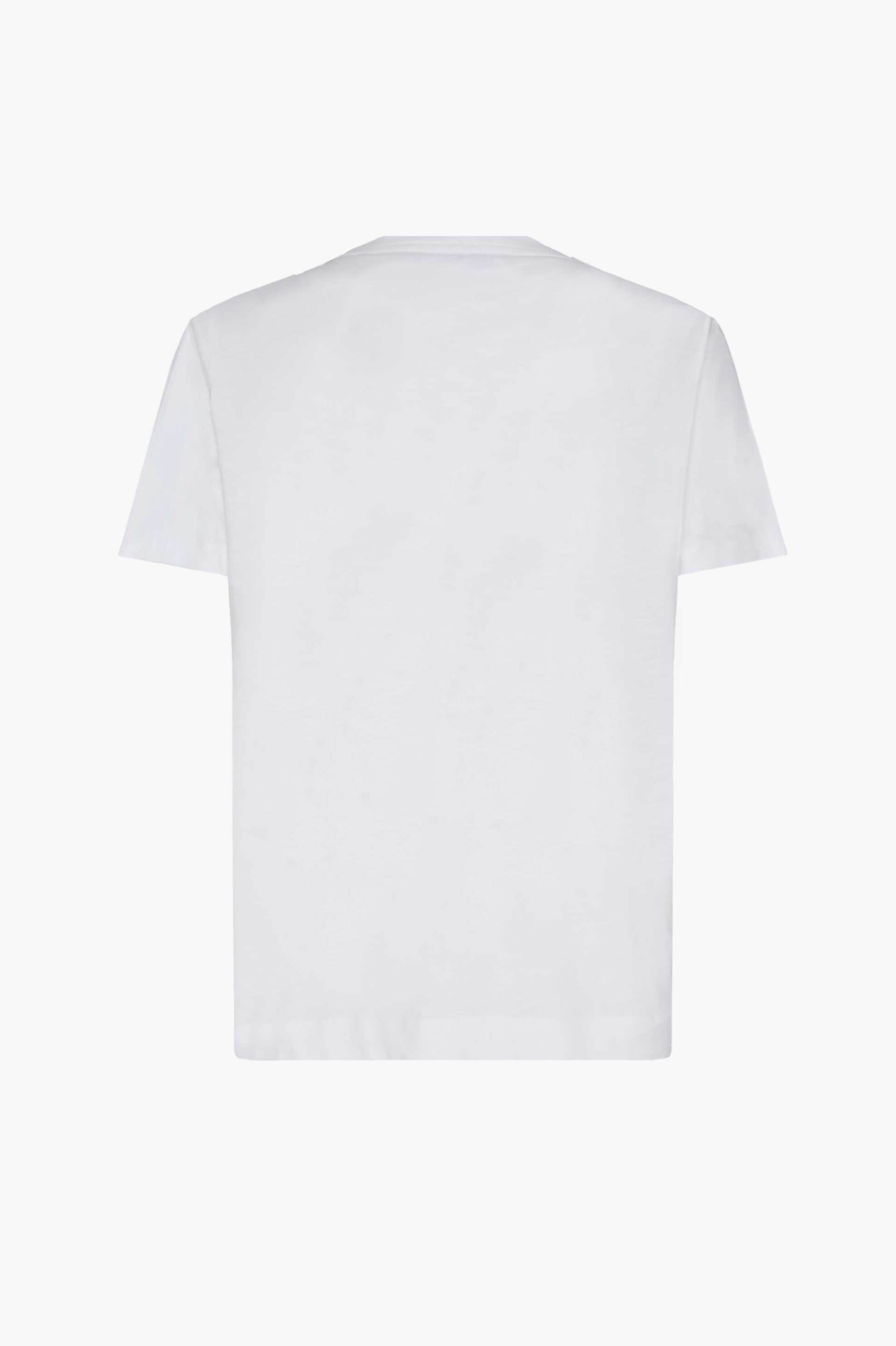 Seinse ανδρικό T-shirt με κεντημένο σχέδιο - TE2993SS 125 Λευκό φωτογραφία