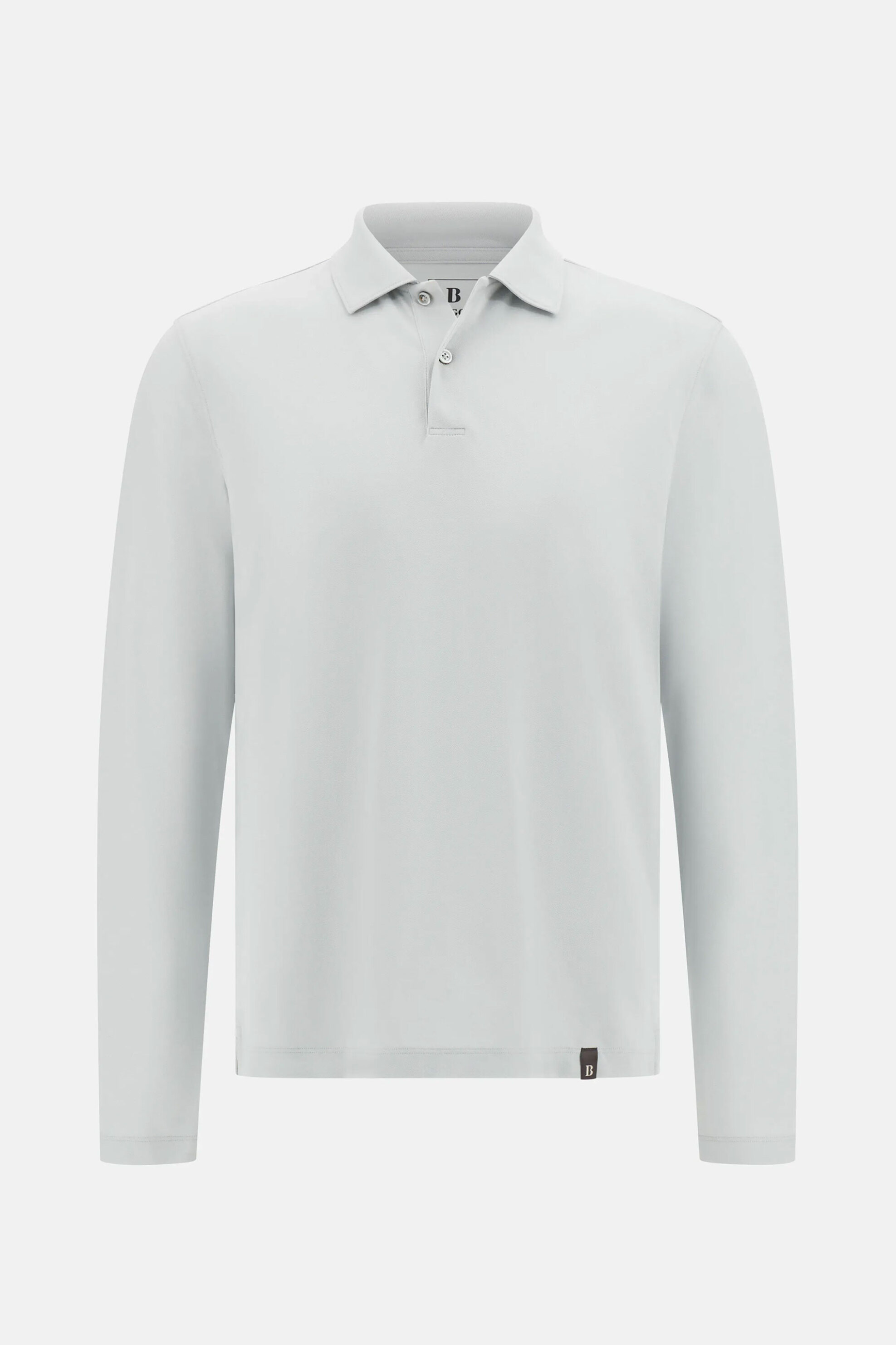 Boggi Milano Ανδρική Μπλούζα Πόλο Μονόχρωμη Regular Fit - Bo25P004003 Υπόλευκο