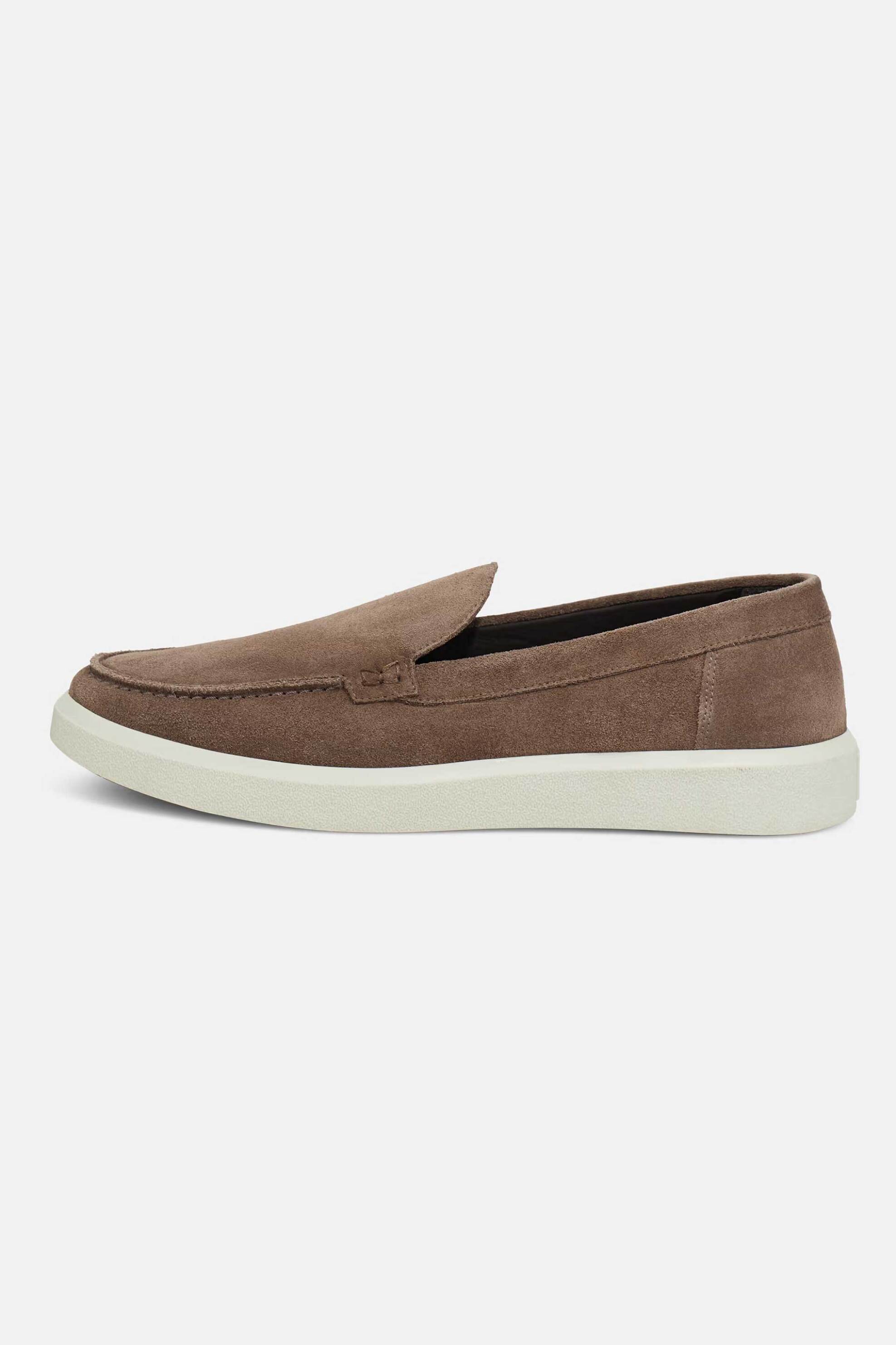 BOGGI MILANO Boggi Milano ανδρικά suede loafers - BO25P006702 Καφέ Ανοιχτό