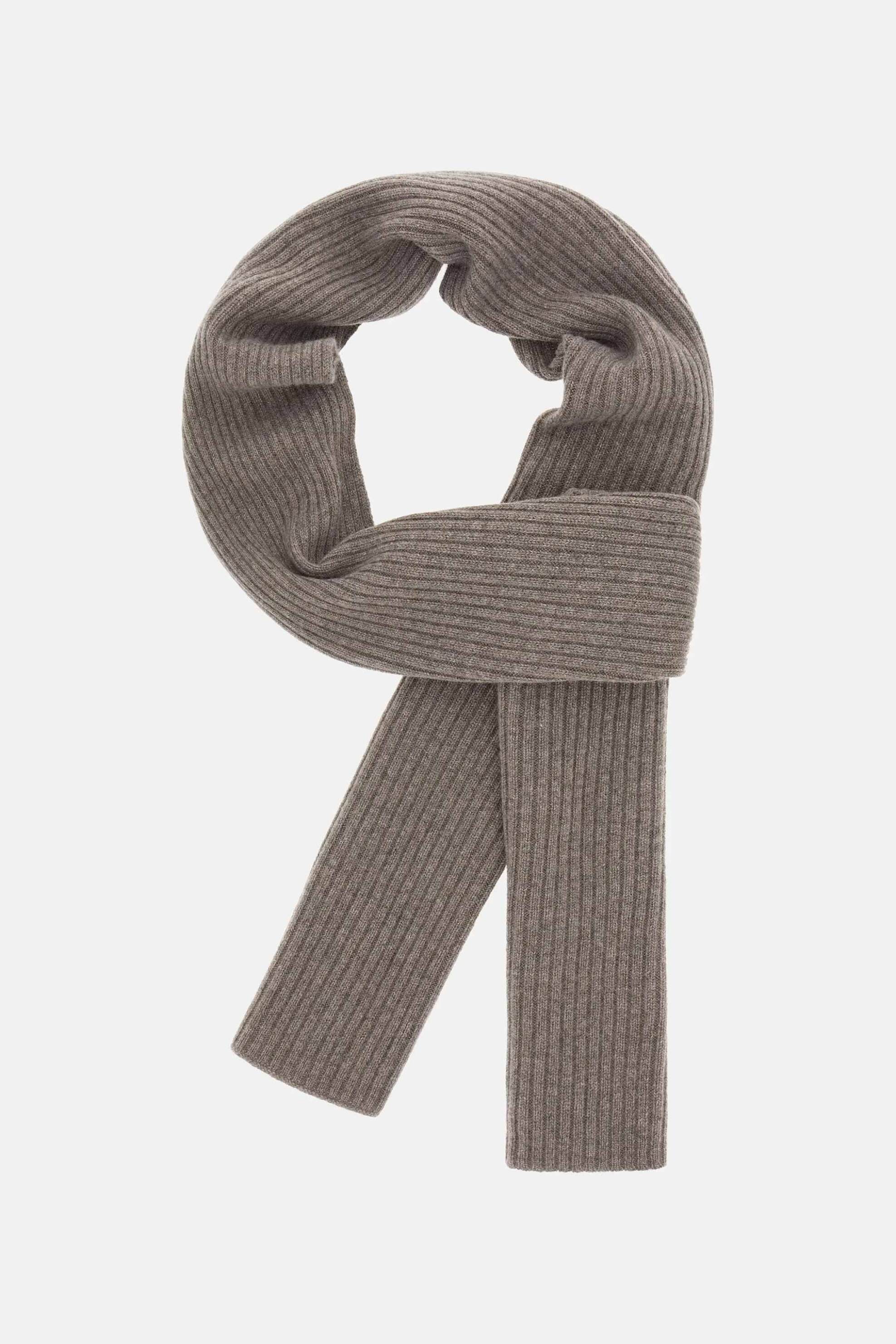 Boggi Milano ανδρικό κασκόλ από κασμίρι - BO25A023701 Taupe