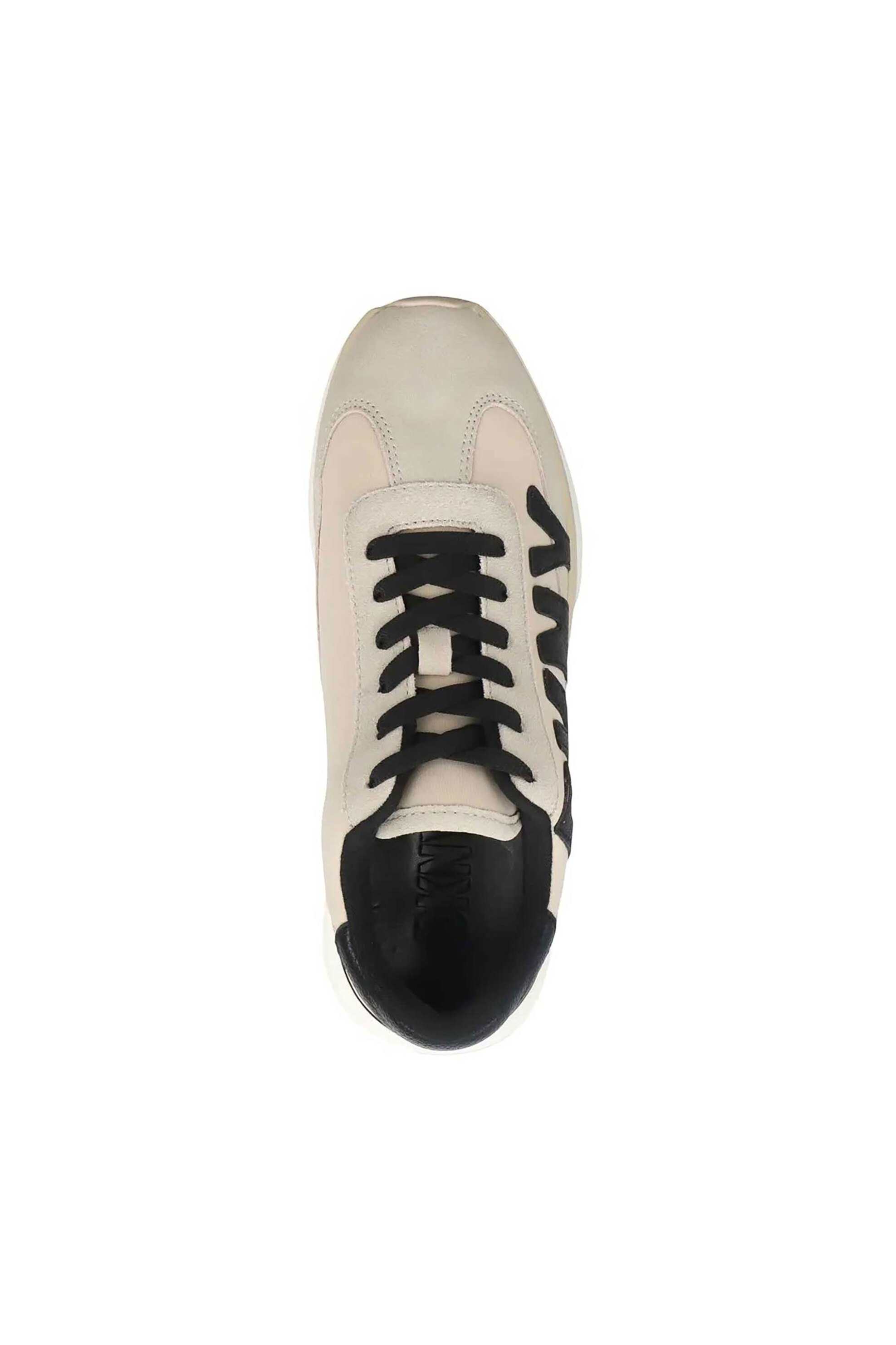 DKNY DKNY γυναικεία δερμάτινα sneakers με contrast logo στο πλάι "Arlan" - K1446991 Εκρού - 4