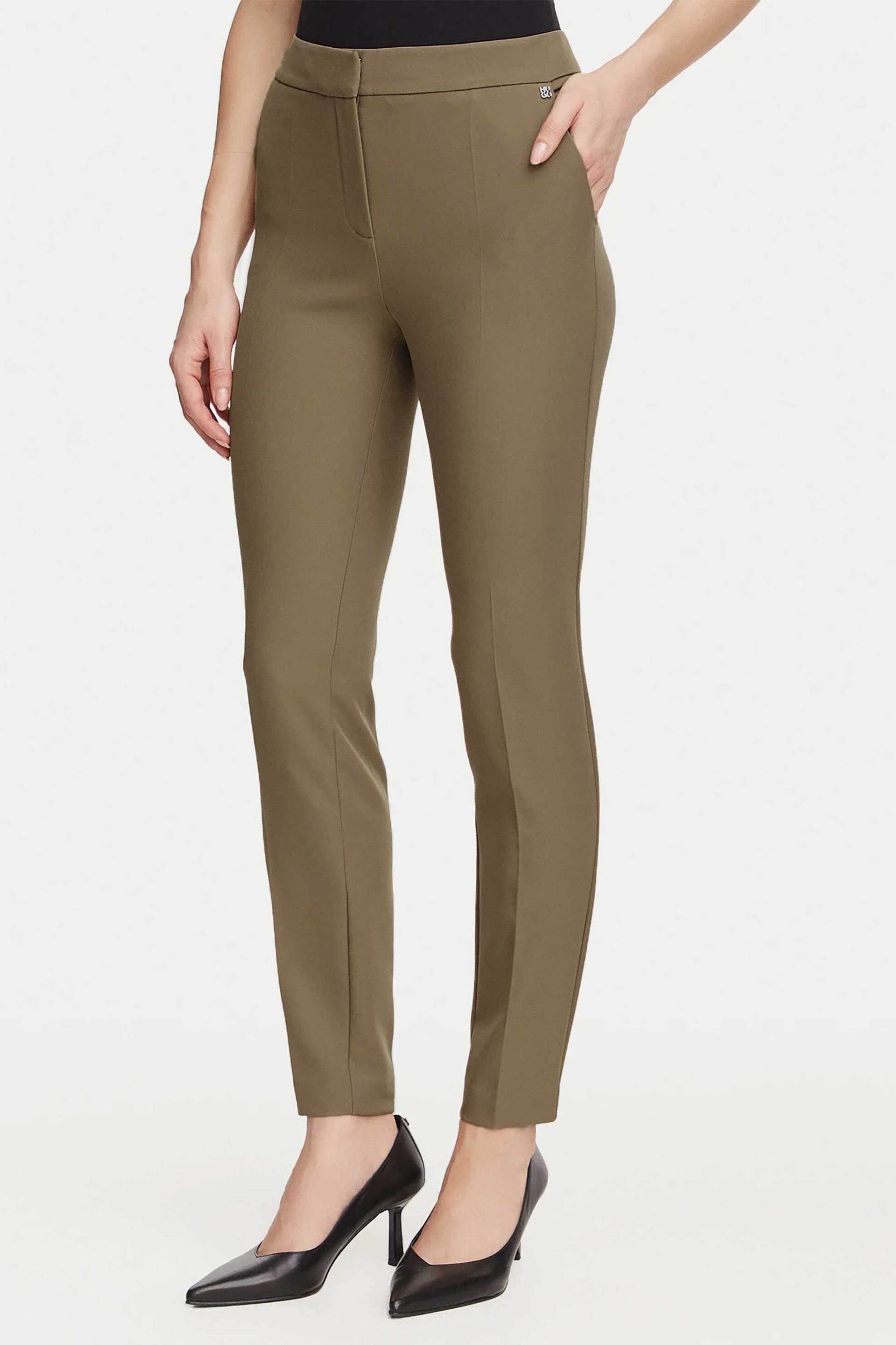 Hugo γυναικείο παντελόνι Slim Fit 