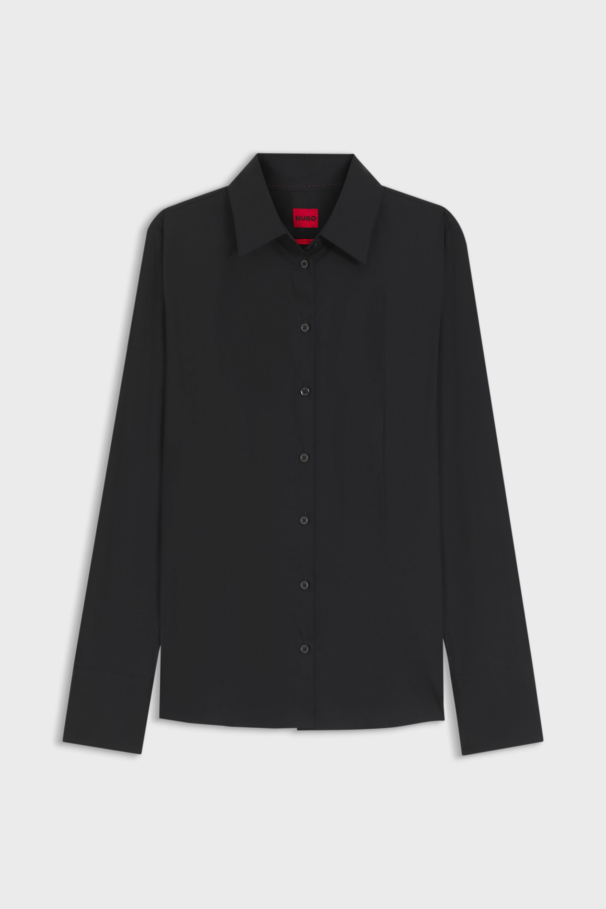 Hugo Boss Γυναικείο Πουκάμισο Slim Fit The Fitted - 50554568 Μαύρο