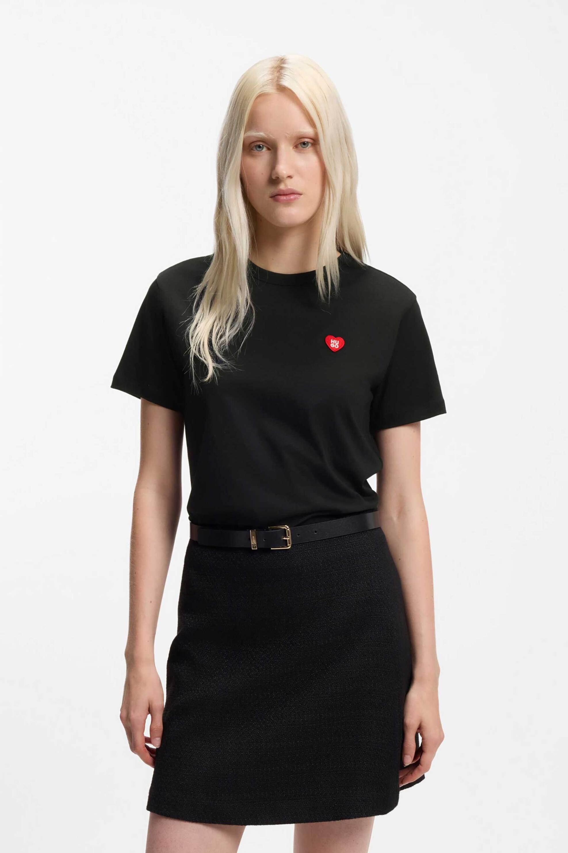 HUGO Hugo Boss γυναικείο T-shirt βαμβακερό με λογότυπο 