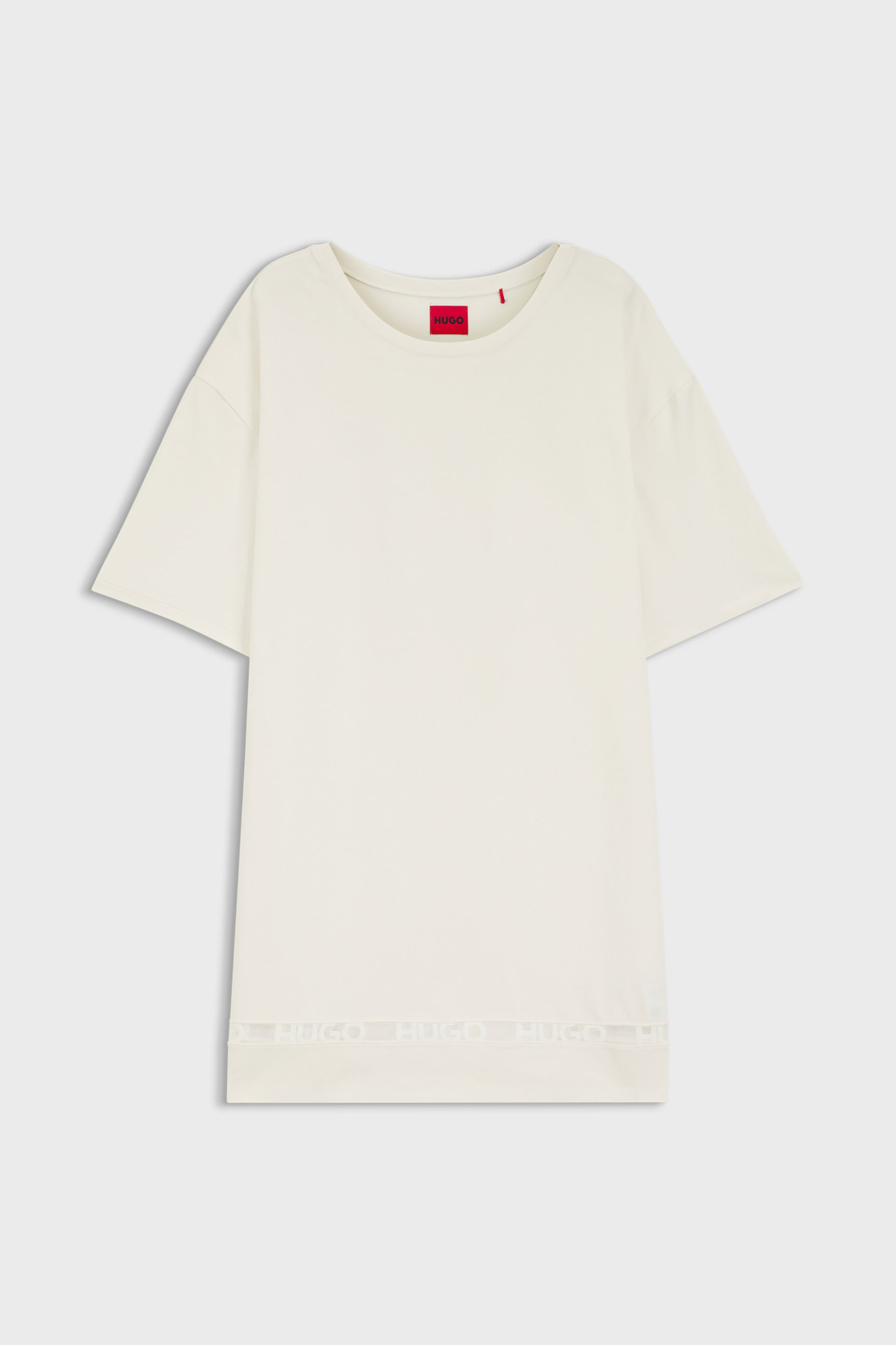 Hugo Boss Γυναικείο Mini Φόρεμα Nighty - 50561598 Εκρού