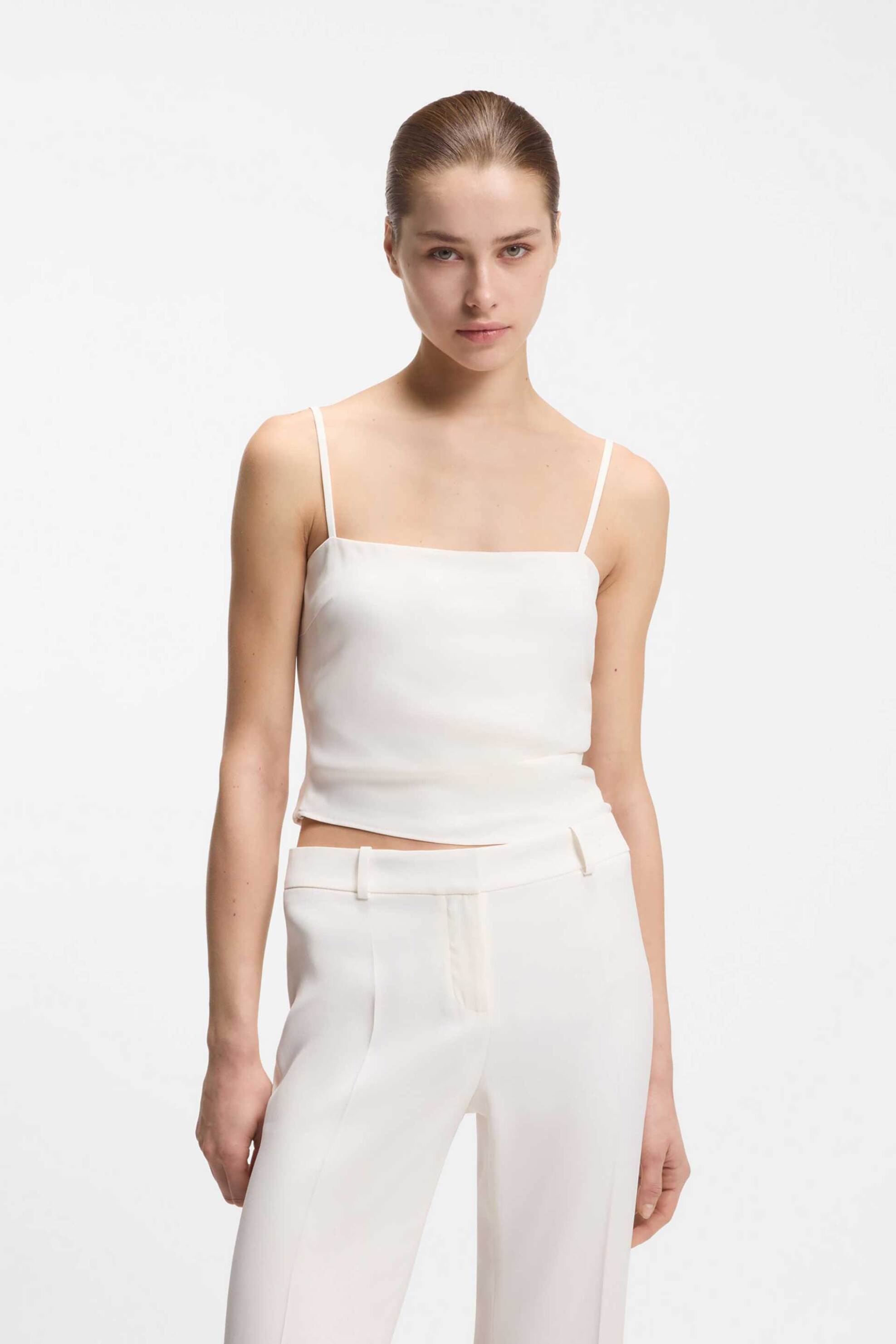 HUGO Hugo Boss γυναικείο τοπ μονόχρωμο 