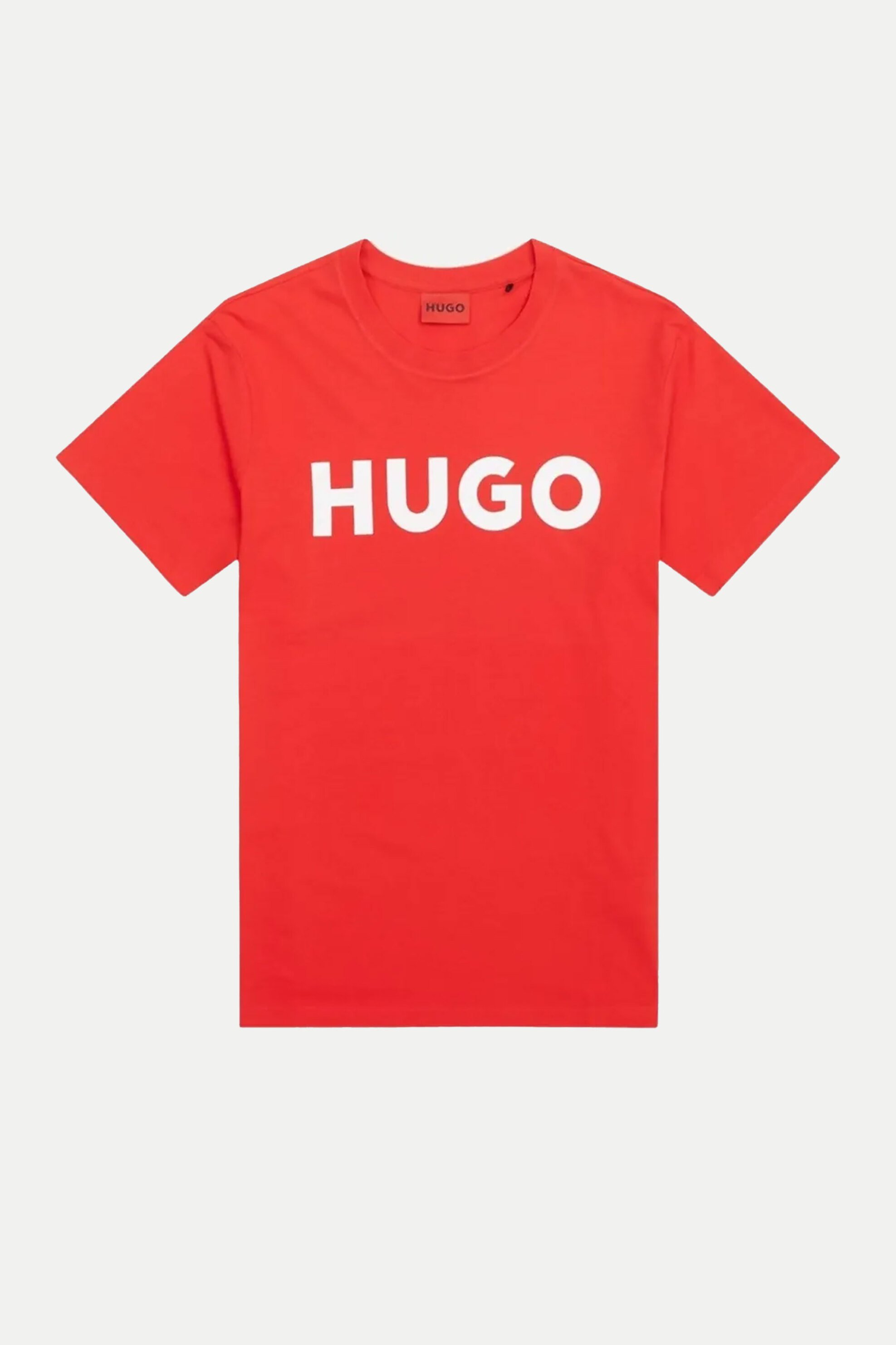 Hugo Boss ανδρικό T-shirt με logo print Regular Fit "Dulivio" - 50467556 Κόκκινο