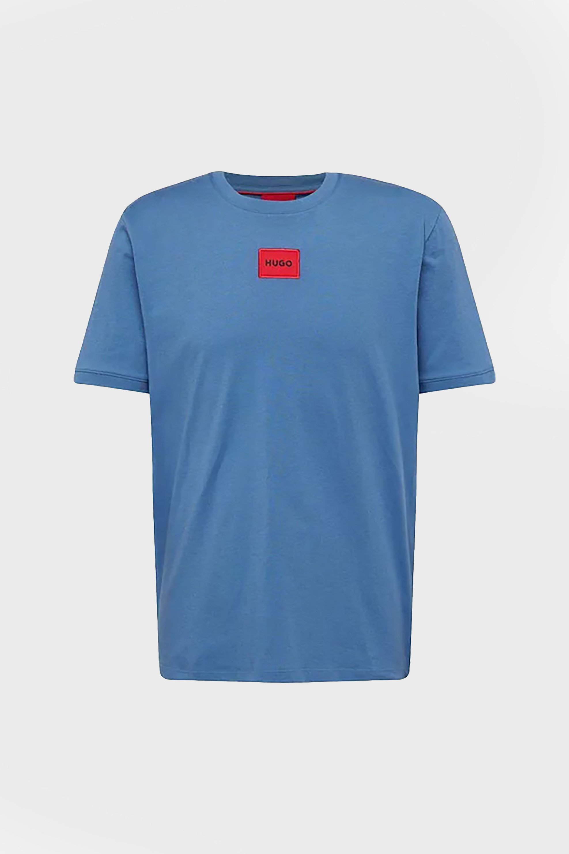 Hugo Boss ανδρικό T-shirt με contrast logo patch Regular Fit "Diragolino" - 50447978 Μπλε