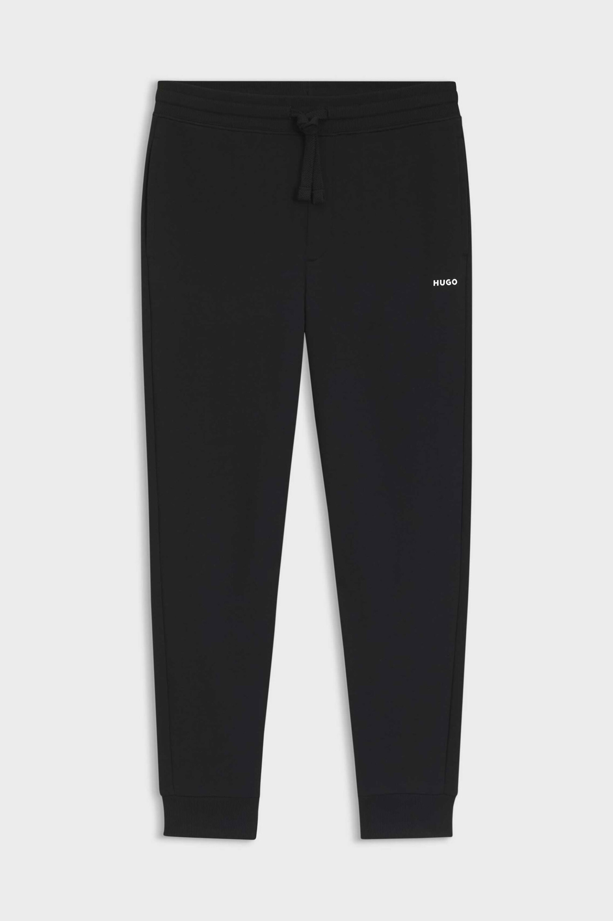 Hugo Ανδρικό Παντελόνι Φόρμας Regular Fit Dayote - 50489617 Μαύρο