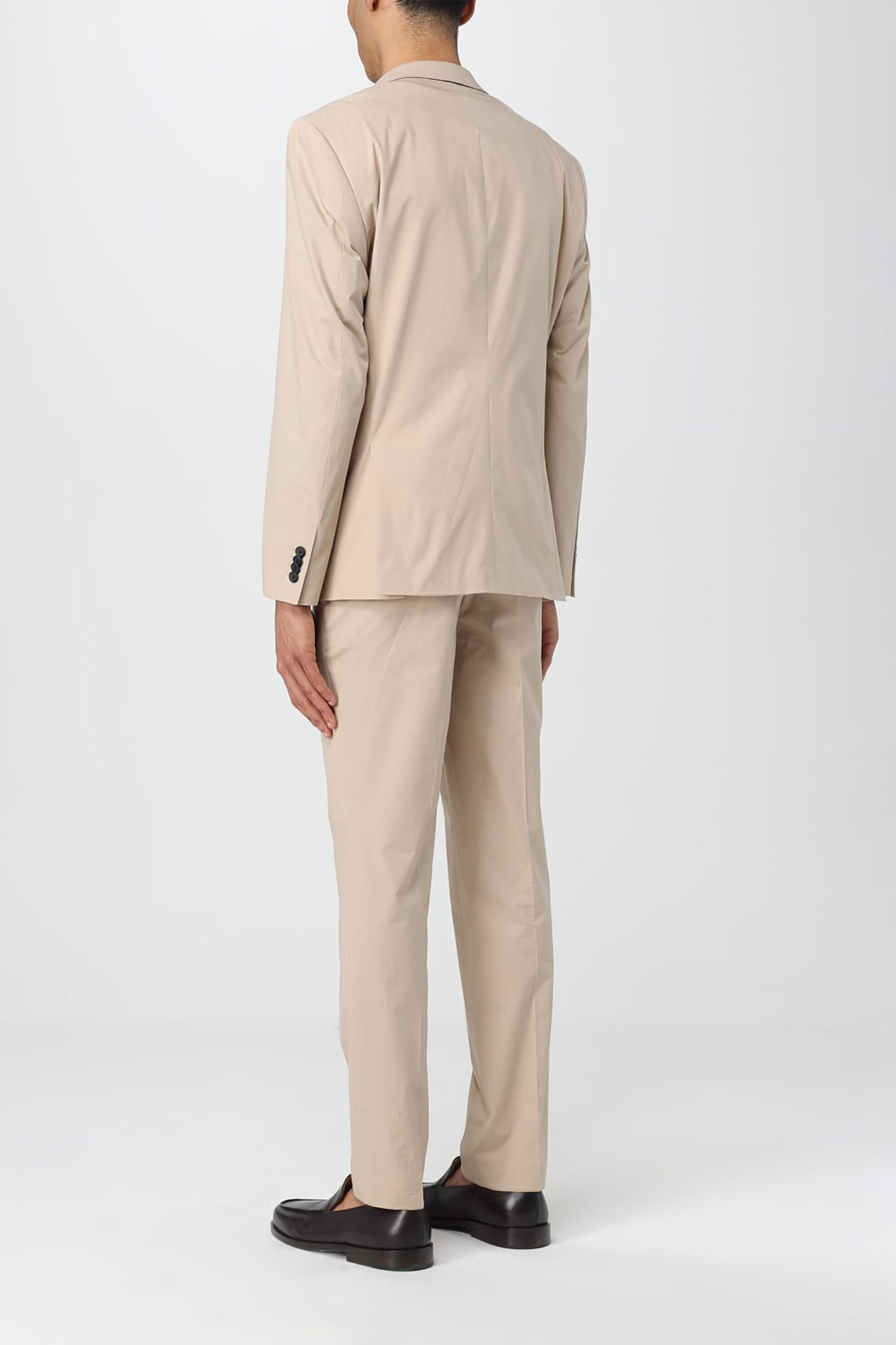 Hugo Boss ανδρικό κοστούμι Regular Fit - 50491056 Μπεζ φωτογραφία