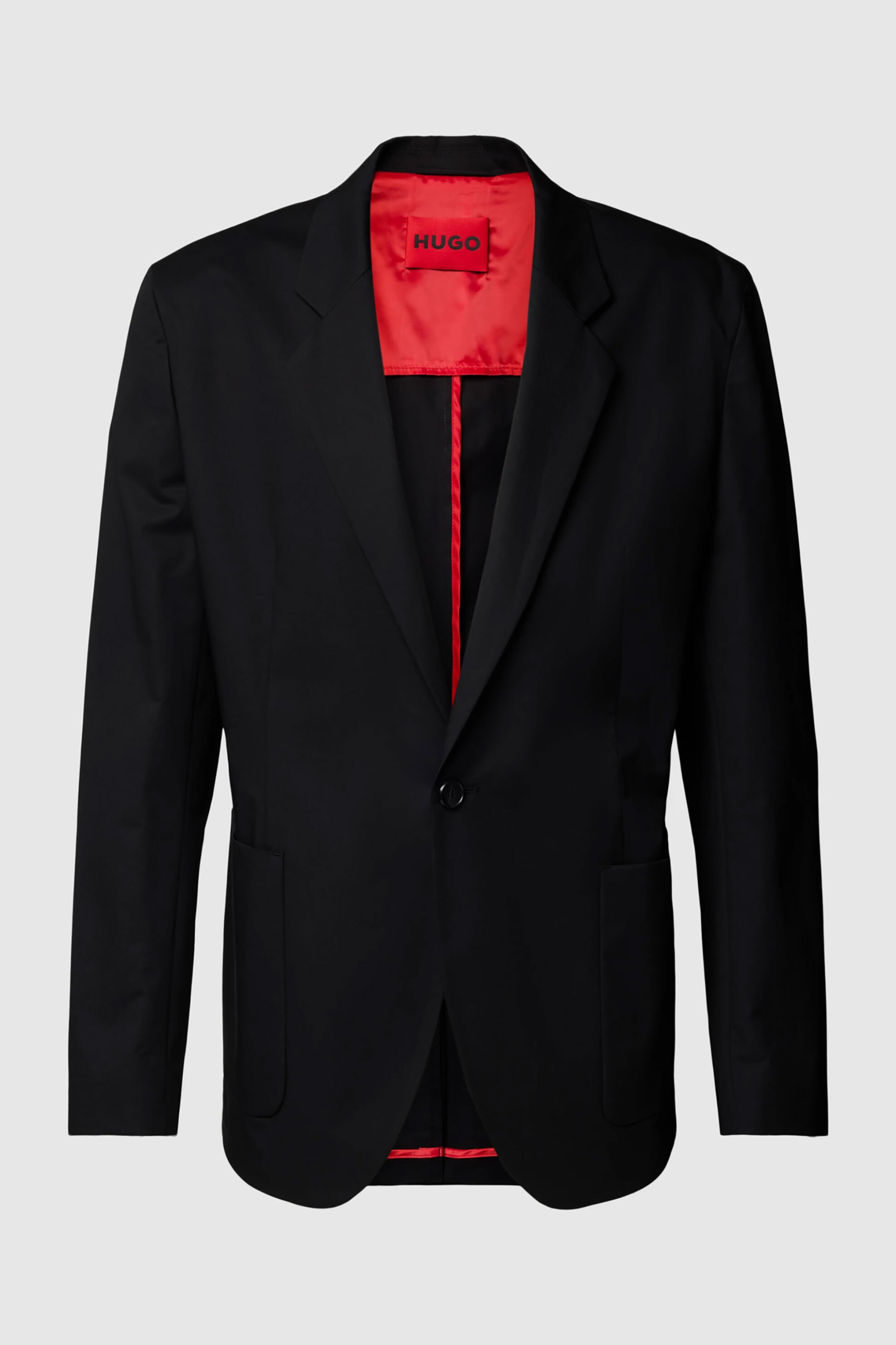 Hugo Boss Ανδρικό Σακάκι Regular Fit Keyfred - 50507121 Μαύρο