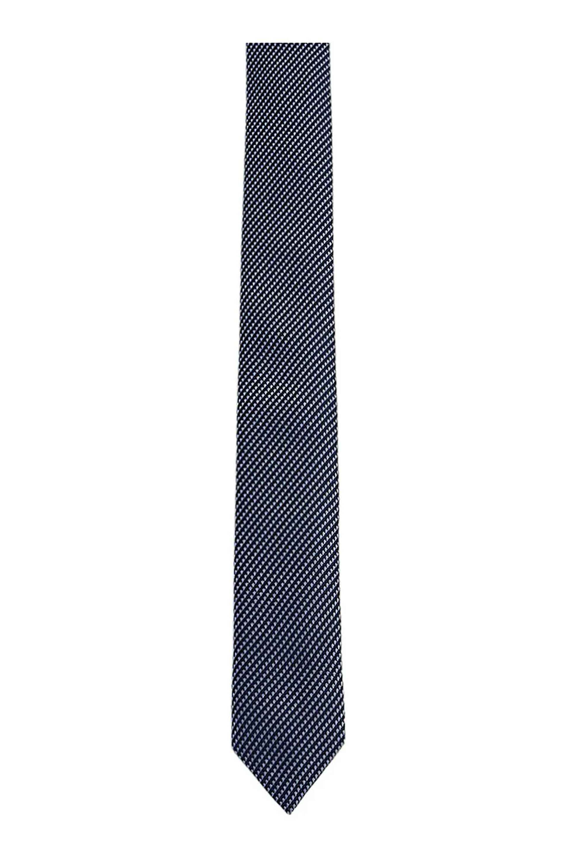 Ανδρική Μόδα > Ανδρικά Αξεσουάρ > Ανδρικές Γραβάτες & Παπιγιόν Hugo Boss ανδρική μεταξωτή γραβάτα με μικροσχέδιο - 50509007 Μπλε Σκούρο